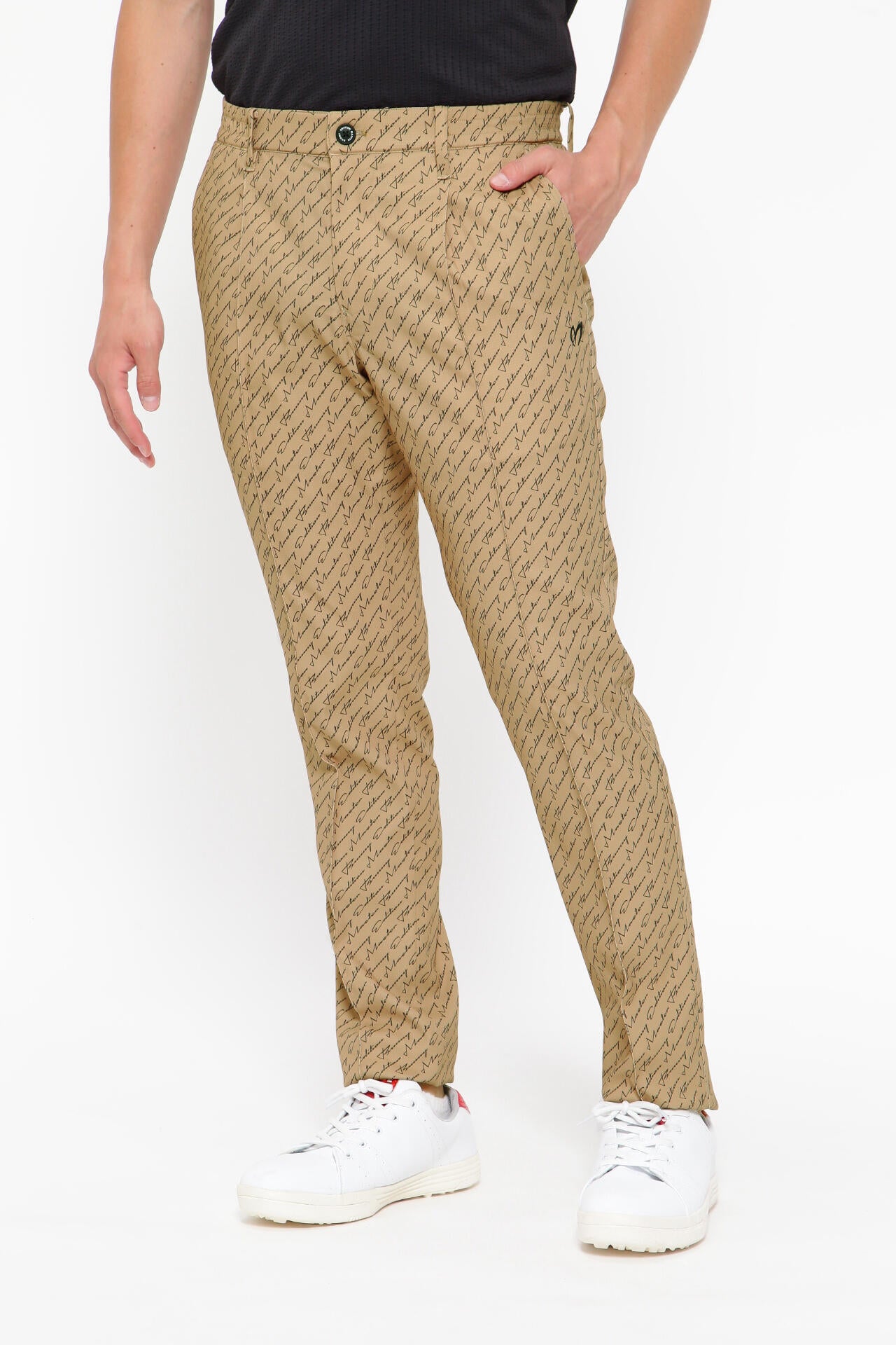 マスターバニーエディション ストレッチ モールスキンパンツ（キャメル／5） エステルドビーストレッチパンツ ＜モノグラムプリント＞ | MASTER
