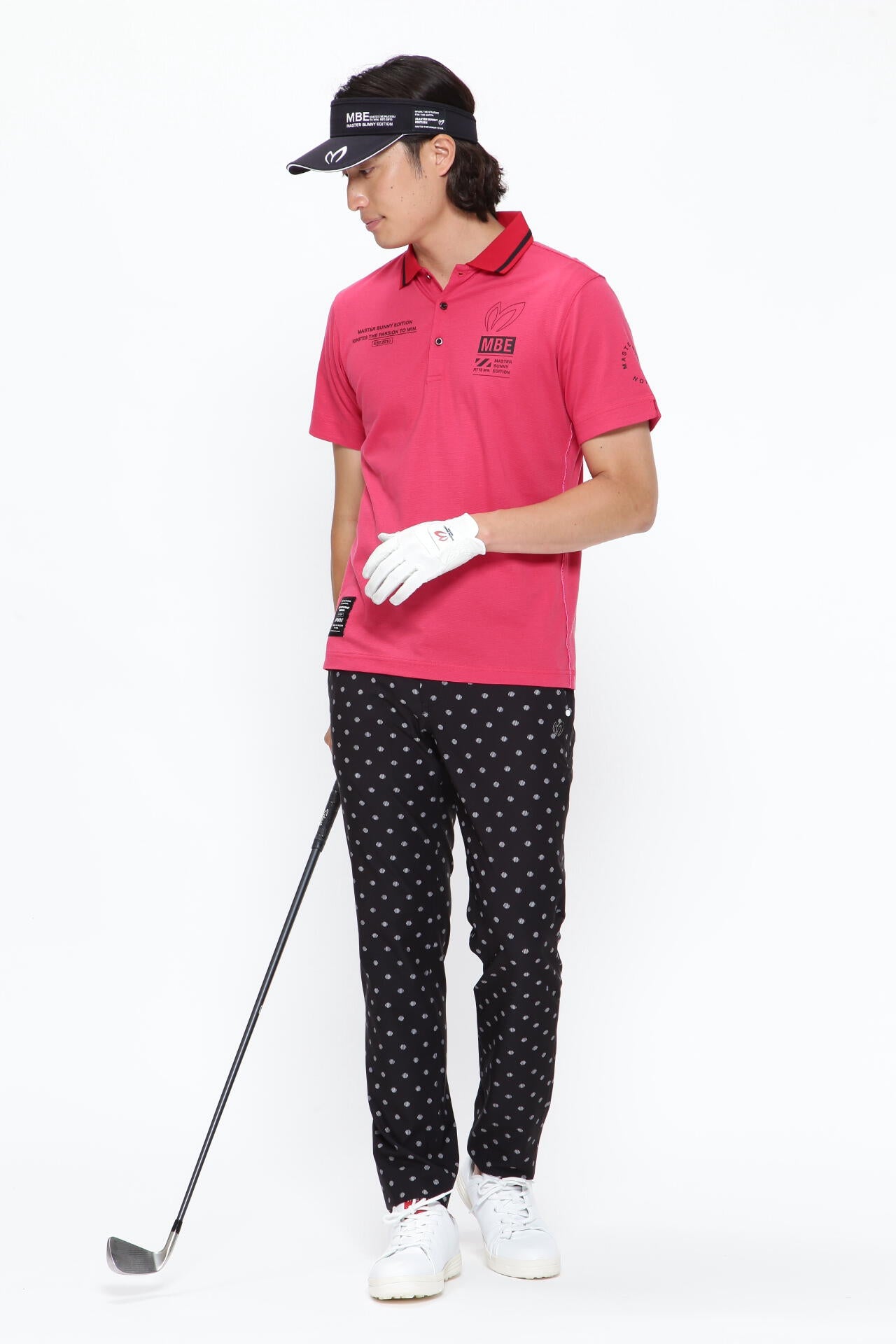 ドット柄 5ポケット ストレッチパンツ | MASTER BUNNY EDITION