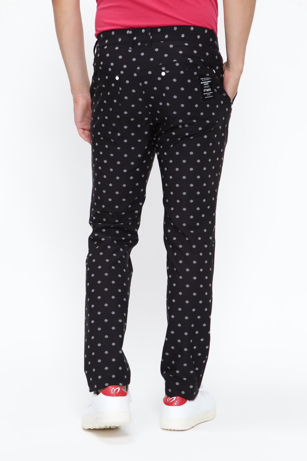 ドット柄 5ポケット ストレッチパンツ | MASTER BUNNY EDITION