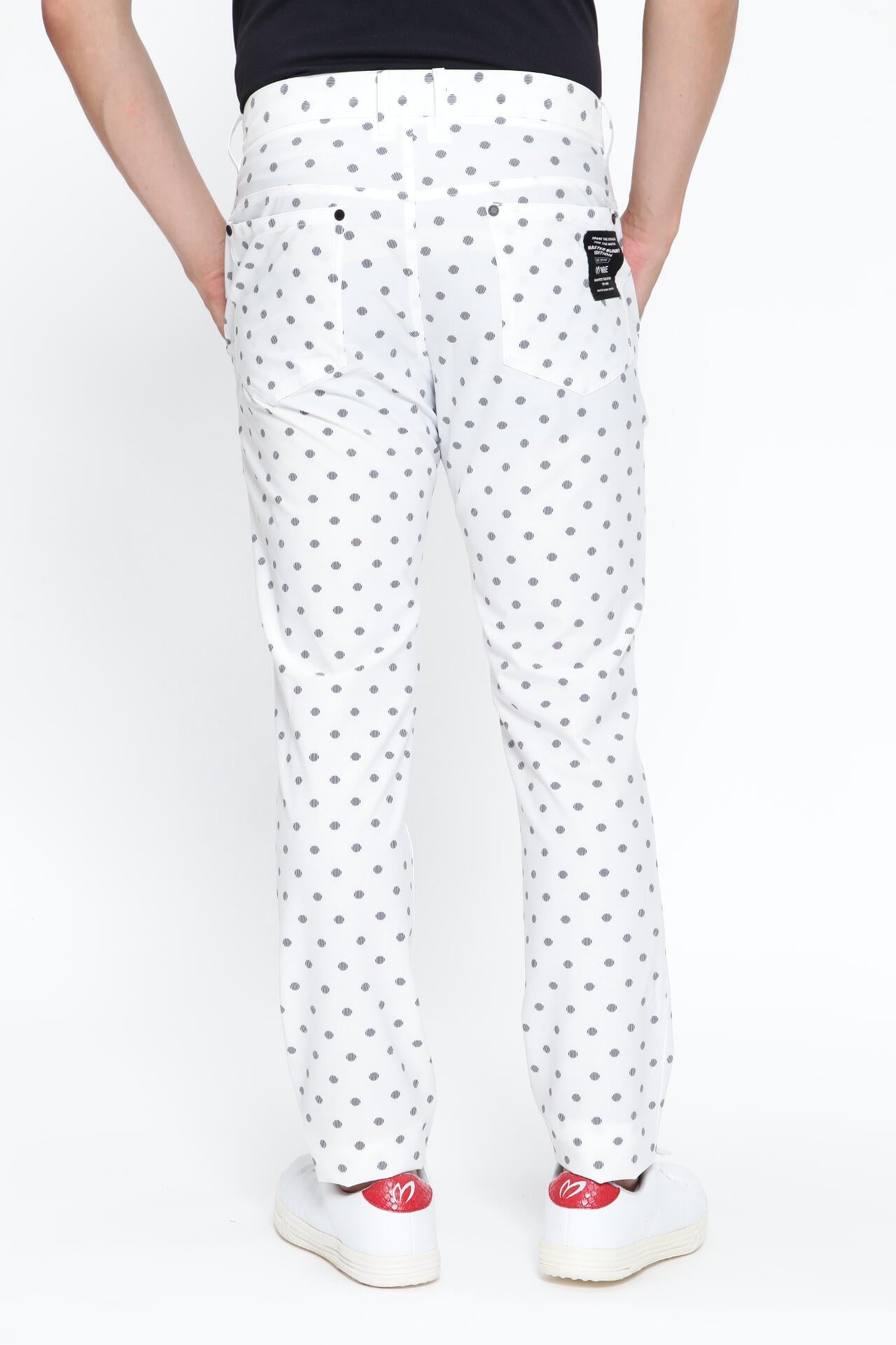 ドット柄 5ポケット ストレッチパンツ | MASTER BUNNY EDITION