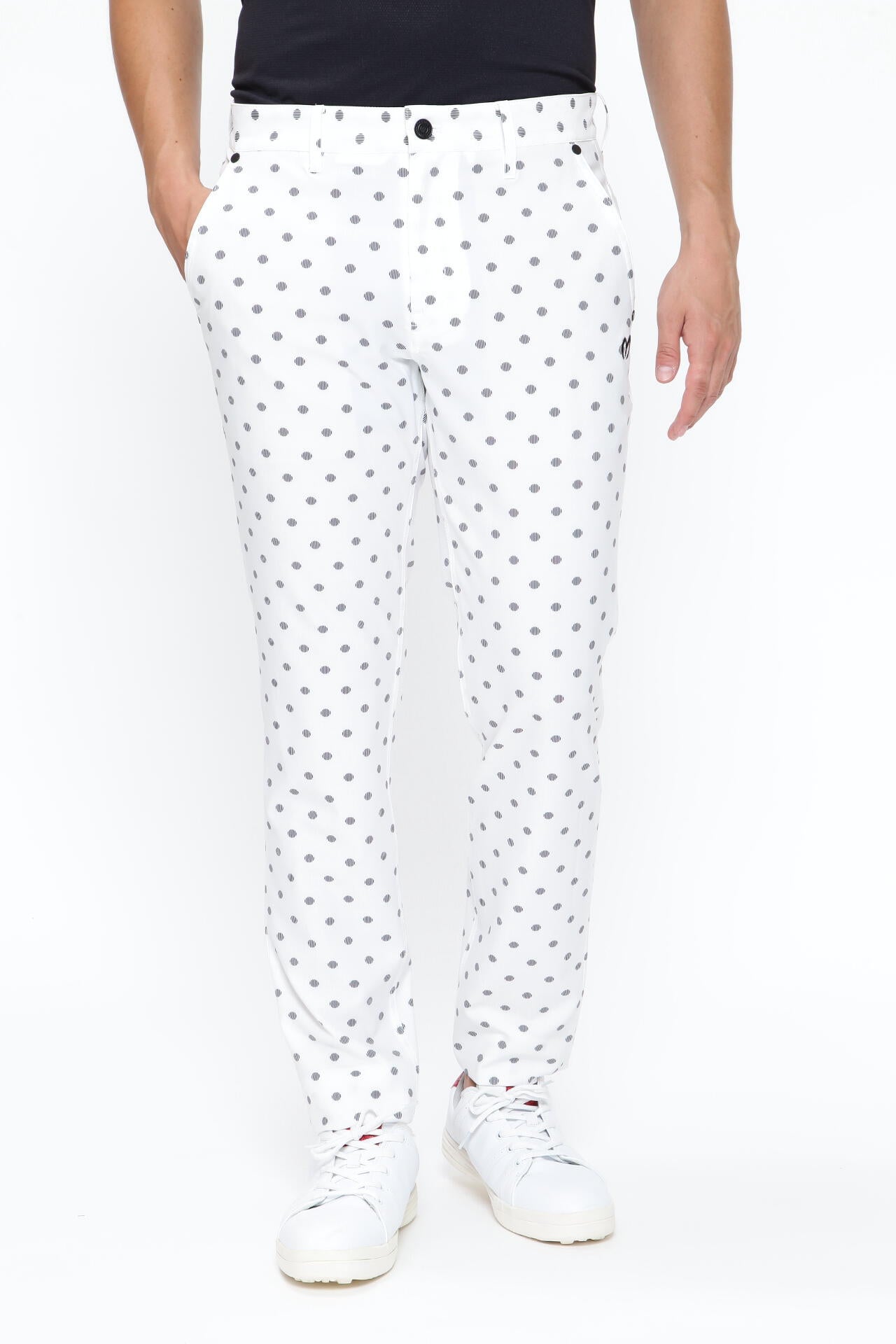 ドット柄 5ポケット ストレッチパンツ | MASTER BUNNY EDITION