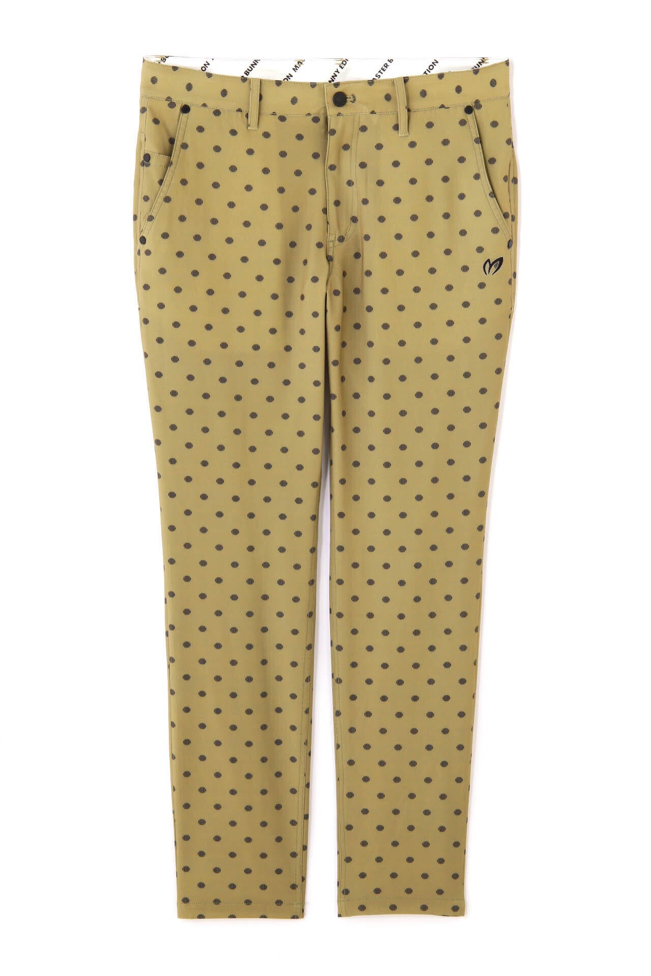 ドット柄 5ポケット ストレッチパンツ | MASTER BUNNY EDITION