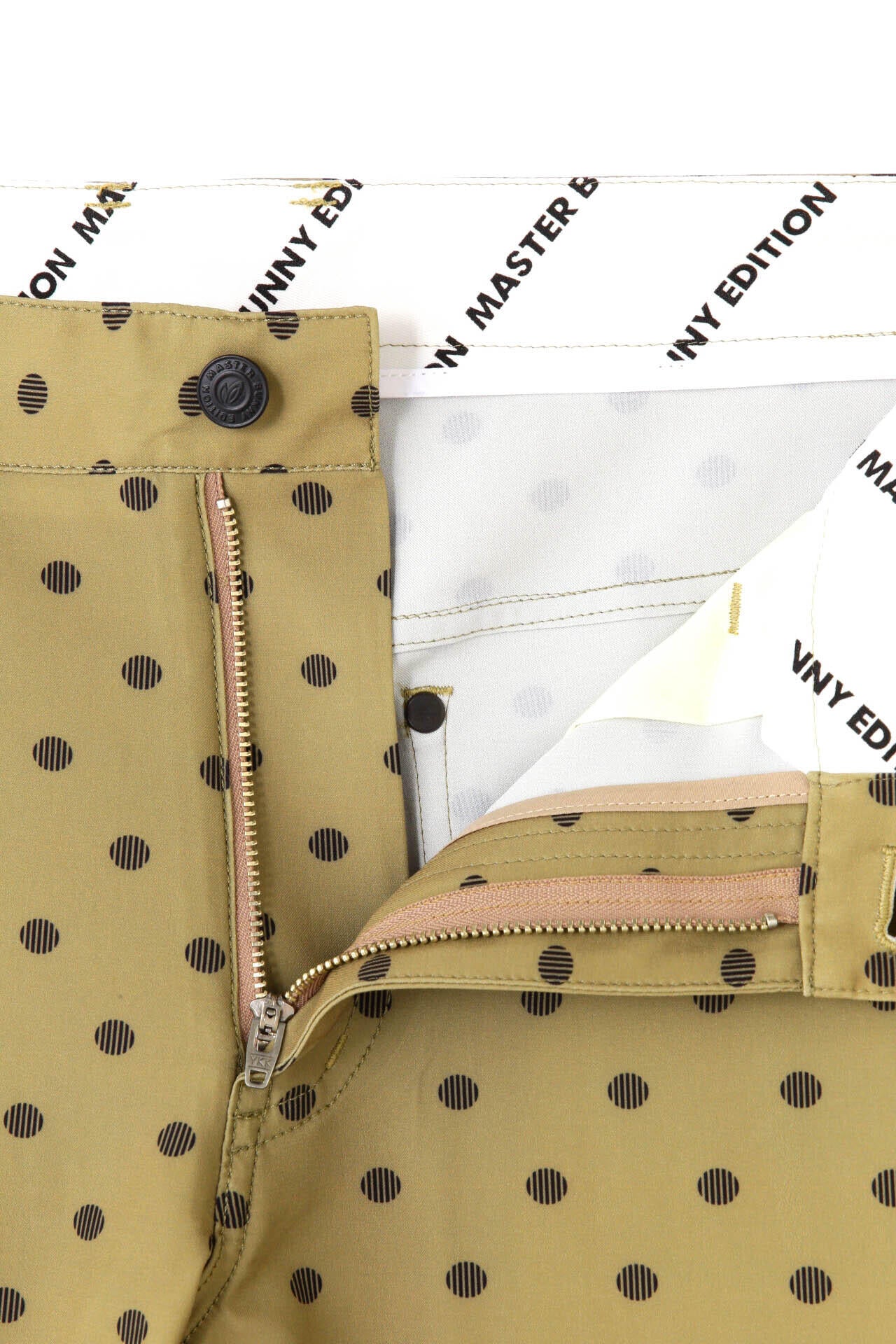 ドット柄 5ポケット ストレッチパンツ | MASTER BUNNY EDITION