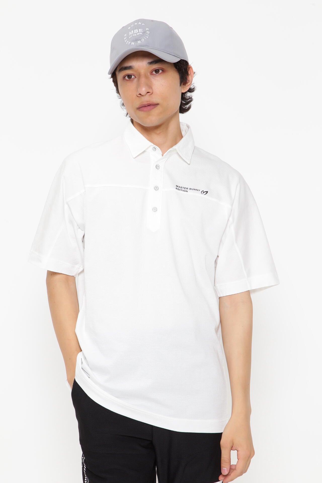 クールマックスエコ シアサッカーバーズアイ 半袖ポロシャツ | MASTER