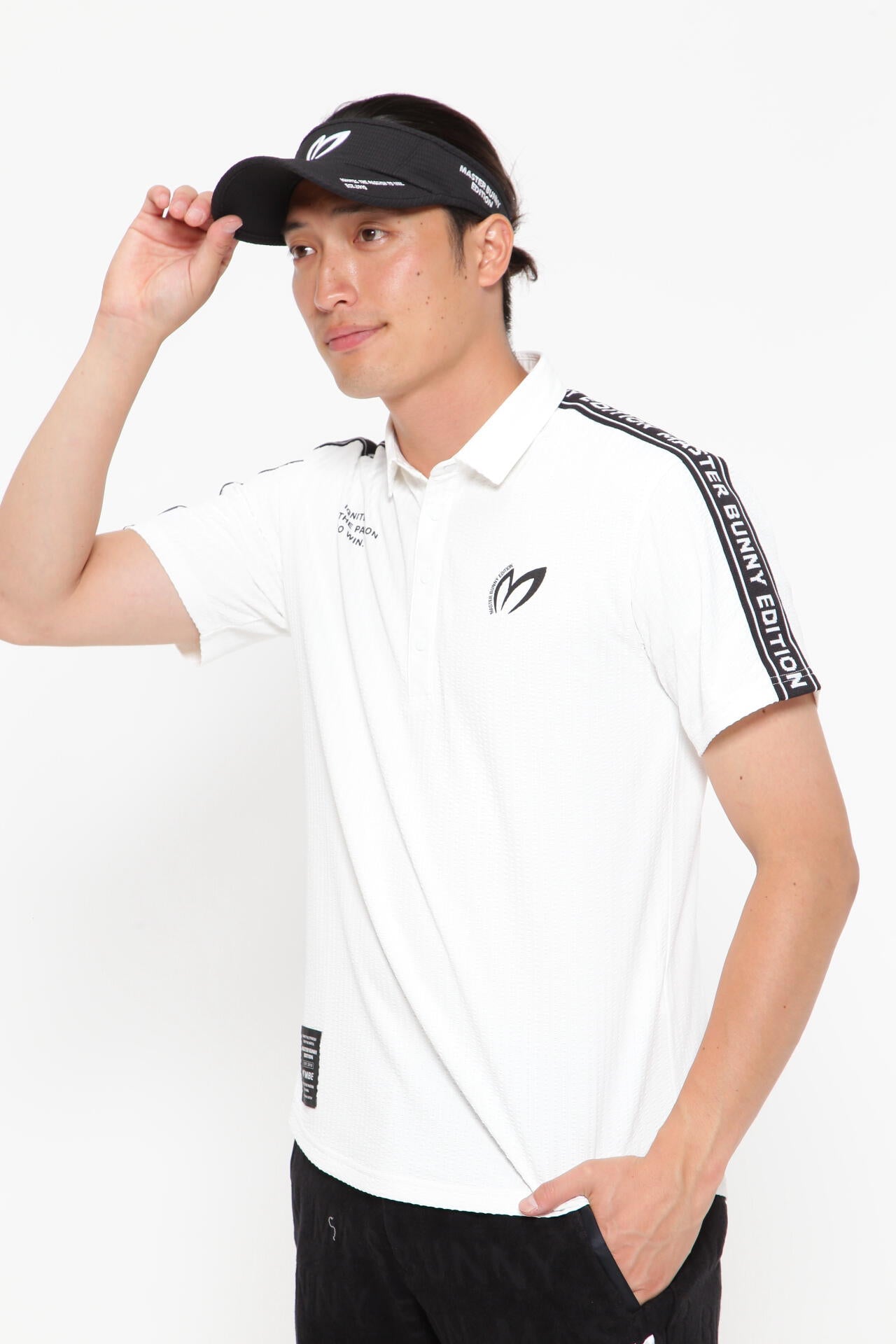 46G ポリエステルサッカー 半袖ポロシャツ | MASTER BUNNY EDITION