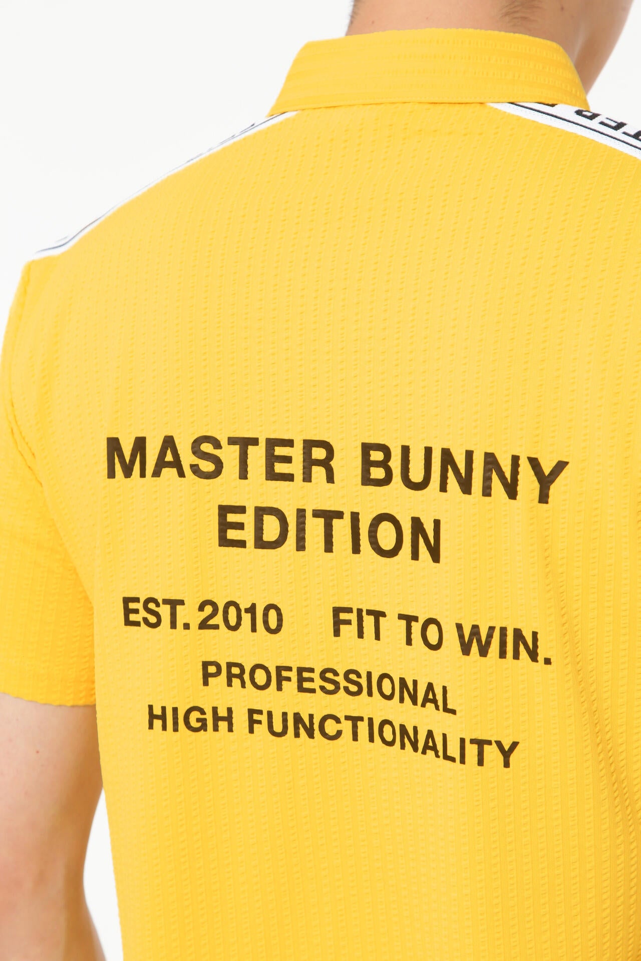 46G ポリエステルサッカー 半袖ポロシャツ | MASTER BUNNY EDITION