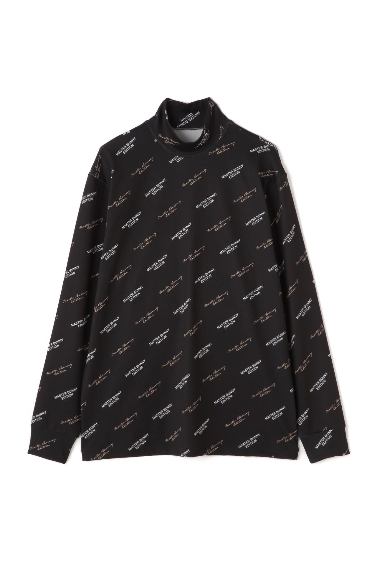 スムース裏起毛 ハイネックカットソープルオーバー ＜MBEバイアスロゴ