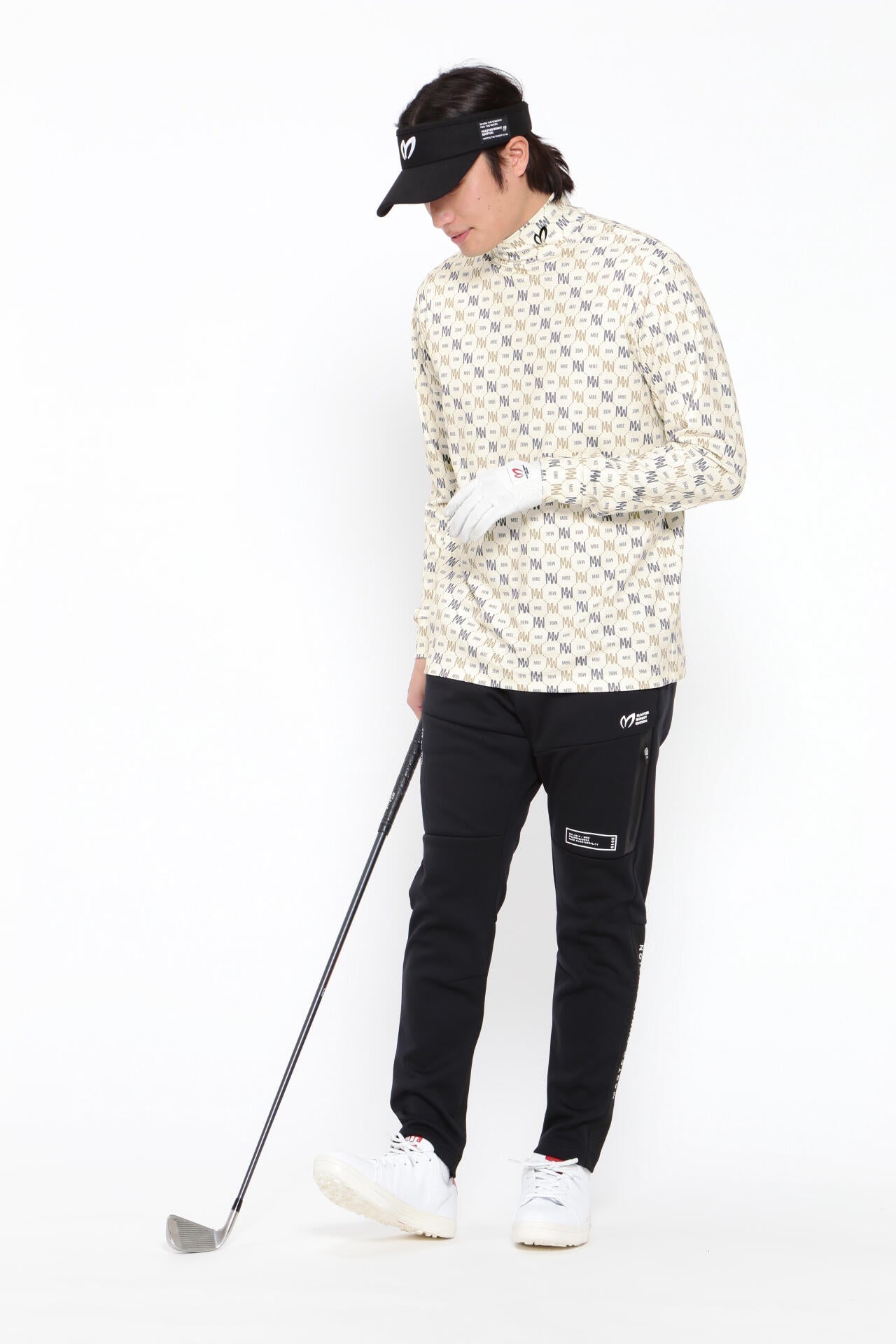 スムース裏起毛 ハイネックカットソープルオーバー ＜MBEバイアスロゴ