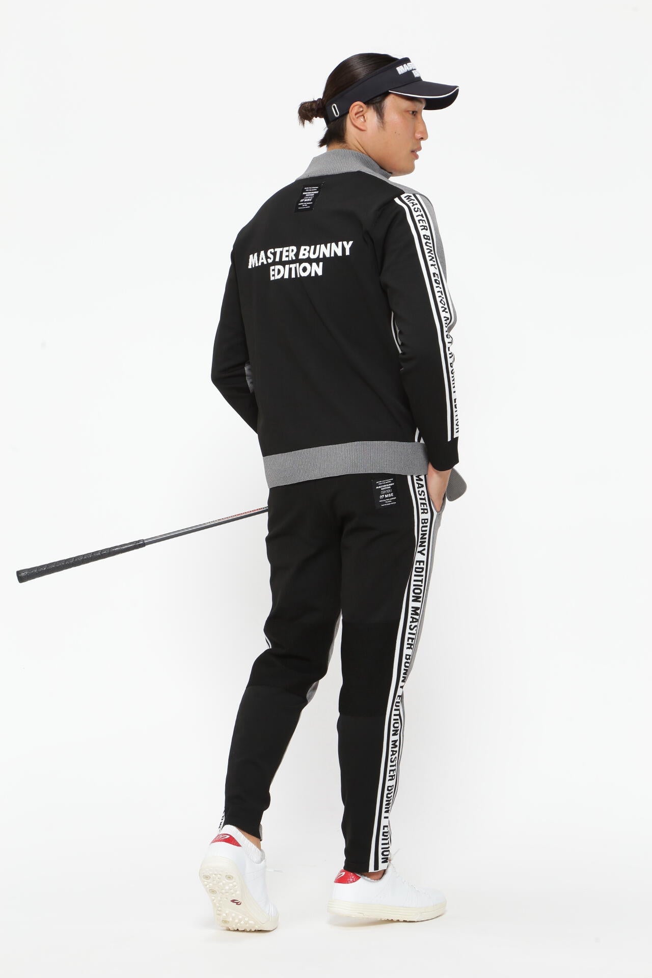 天竺度詰め Wジャガード ニットブルゾン | MASTER BUNNY EDITION