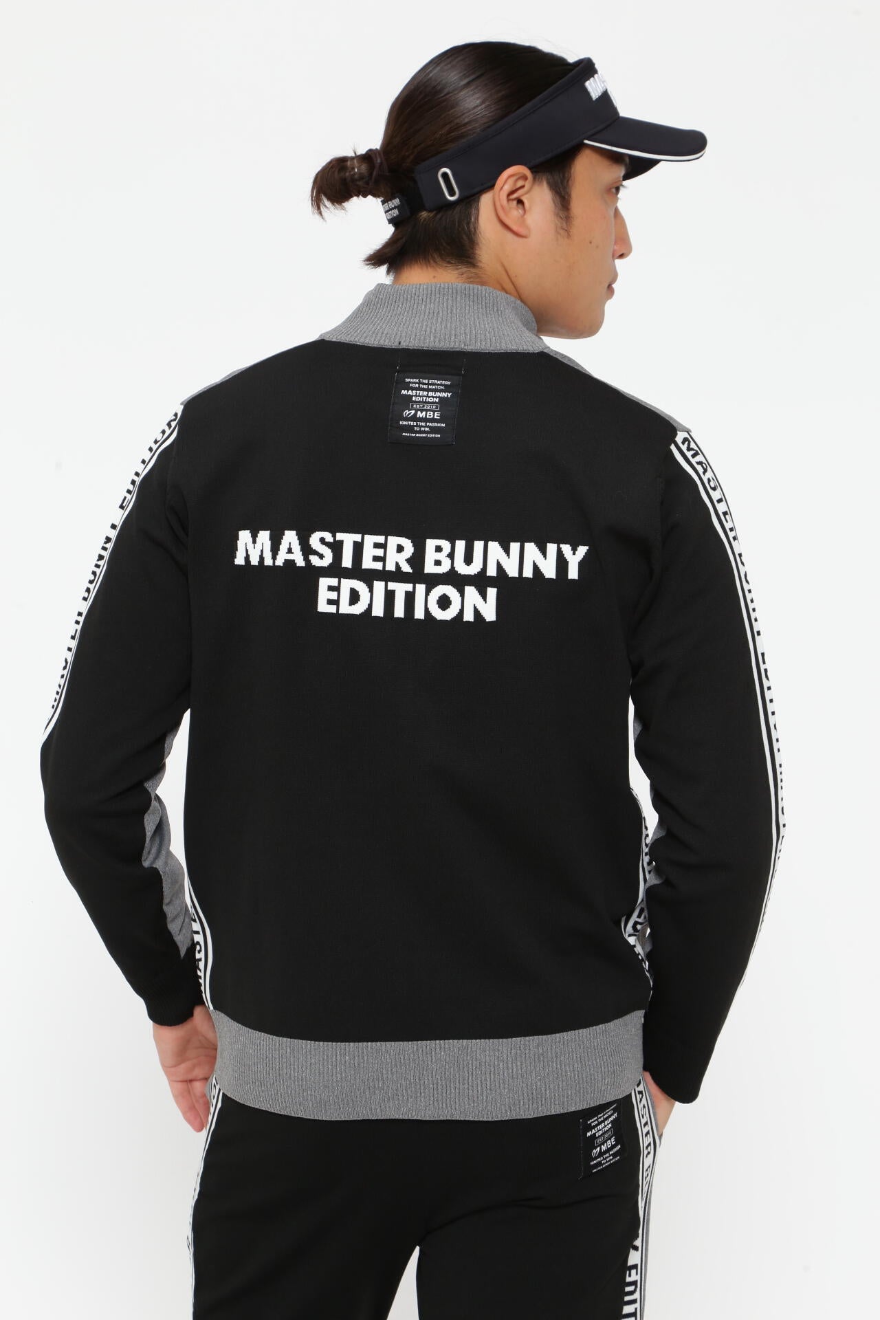 天竺度詰め Wジャガード ニットブルゾン | MASTER BUNNY EDITION