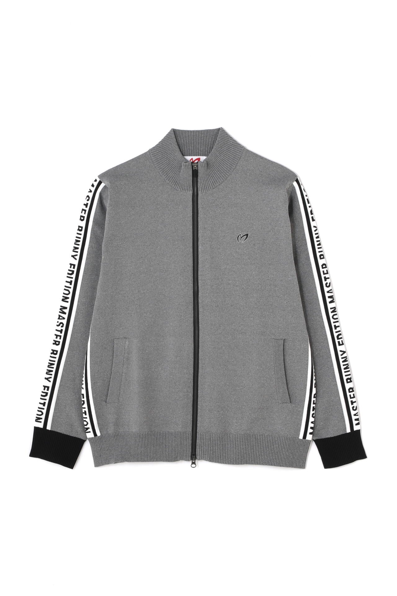 天竺度詰め Wジャガード ニットブルゾン | MASTER BUNNY EDITION