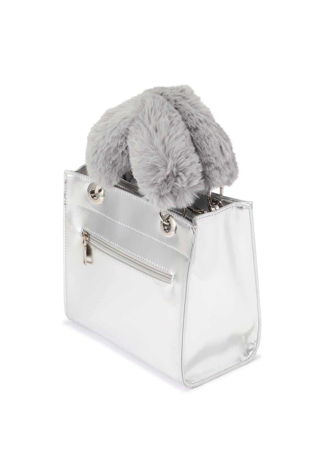 フェイクファーハンドルカートバッグ (UNISEX) | MASTER BUNNY EDITION