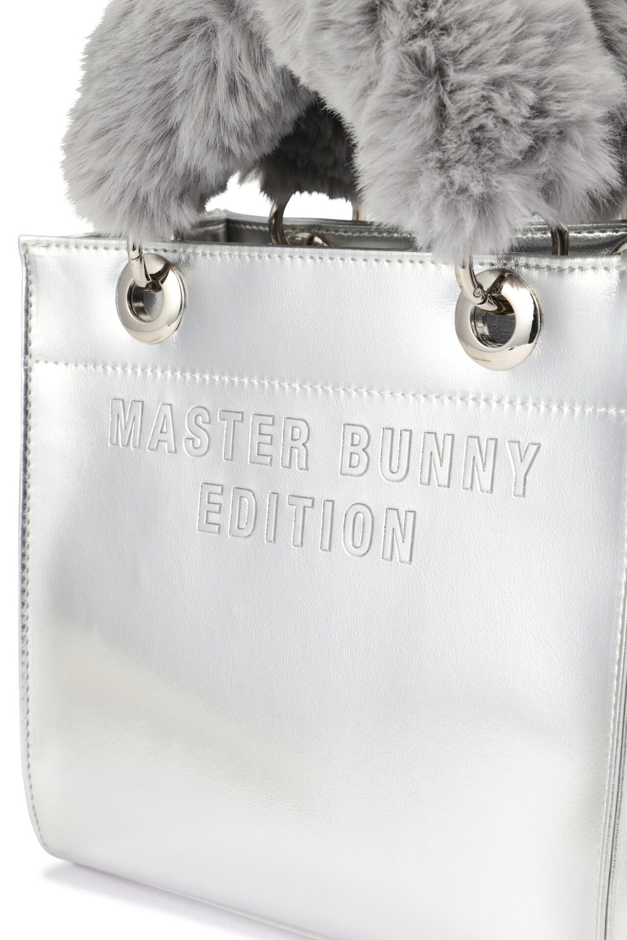 最終値　パーリーゲイツ マスターバニー カートバッグ フェイクファーハンドル 未使用】 パーリーゲイツ マスターバニー カートバッグ フェイクファー