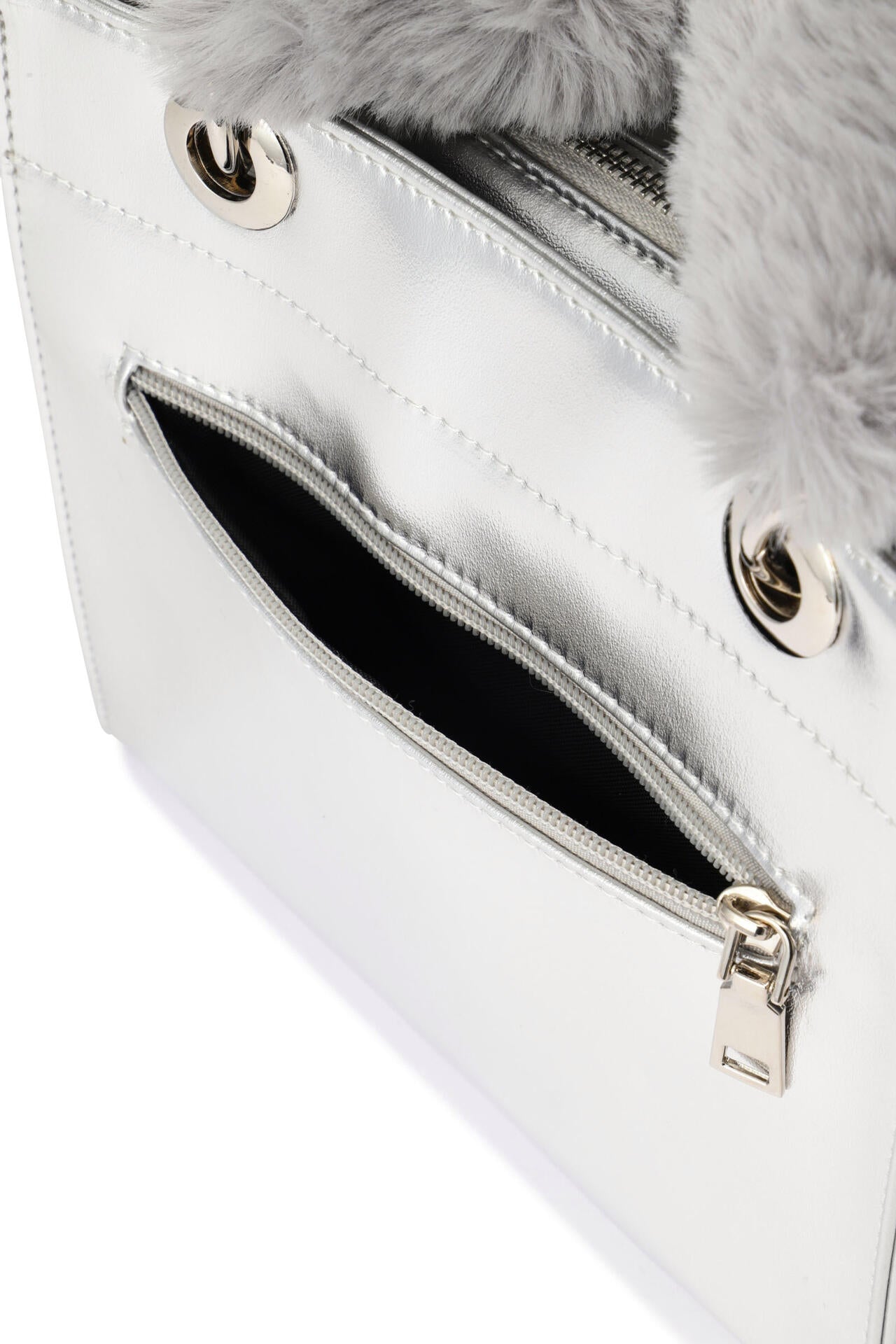 フェイクファーハンドルカートバッグ (UNISEX) | MASTER BUNNY EDITION