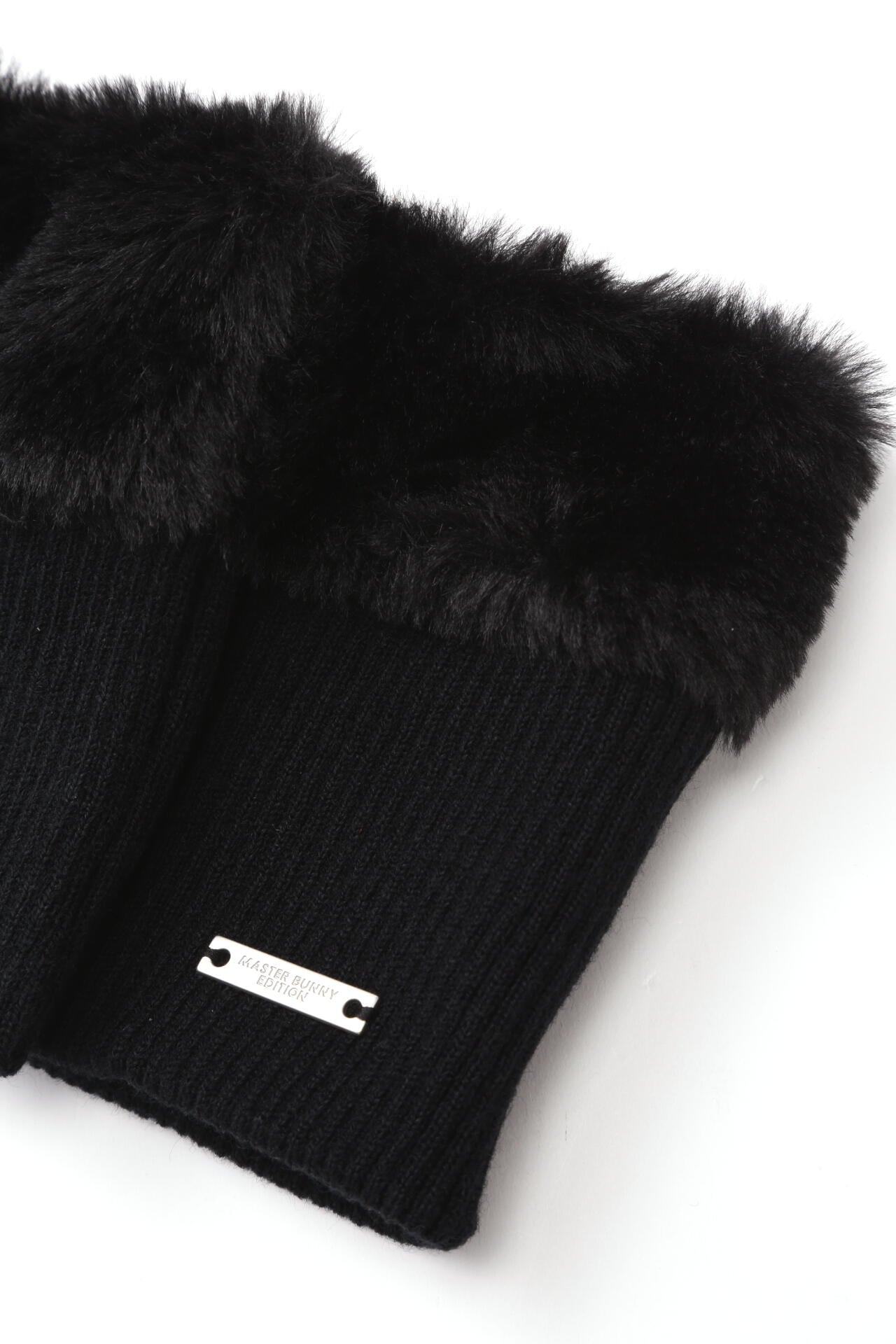 フェイクファー×ニット ネックウォーマー (UNISEX) | MASTER BUNNY