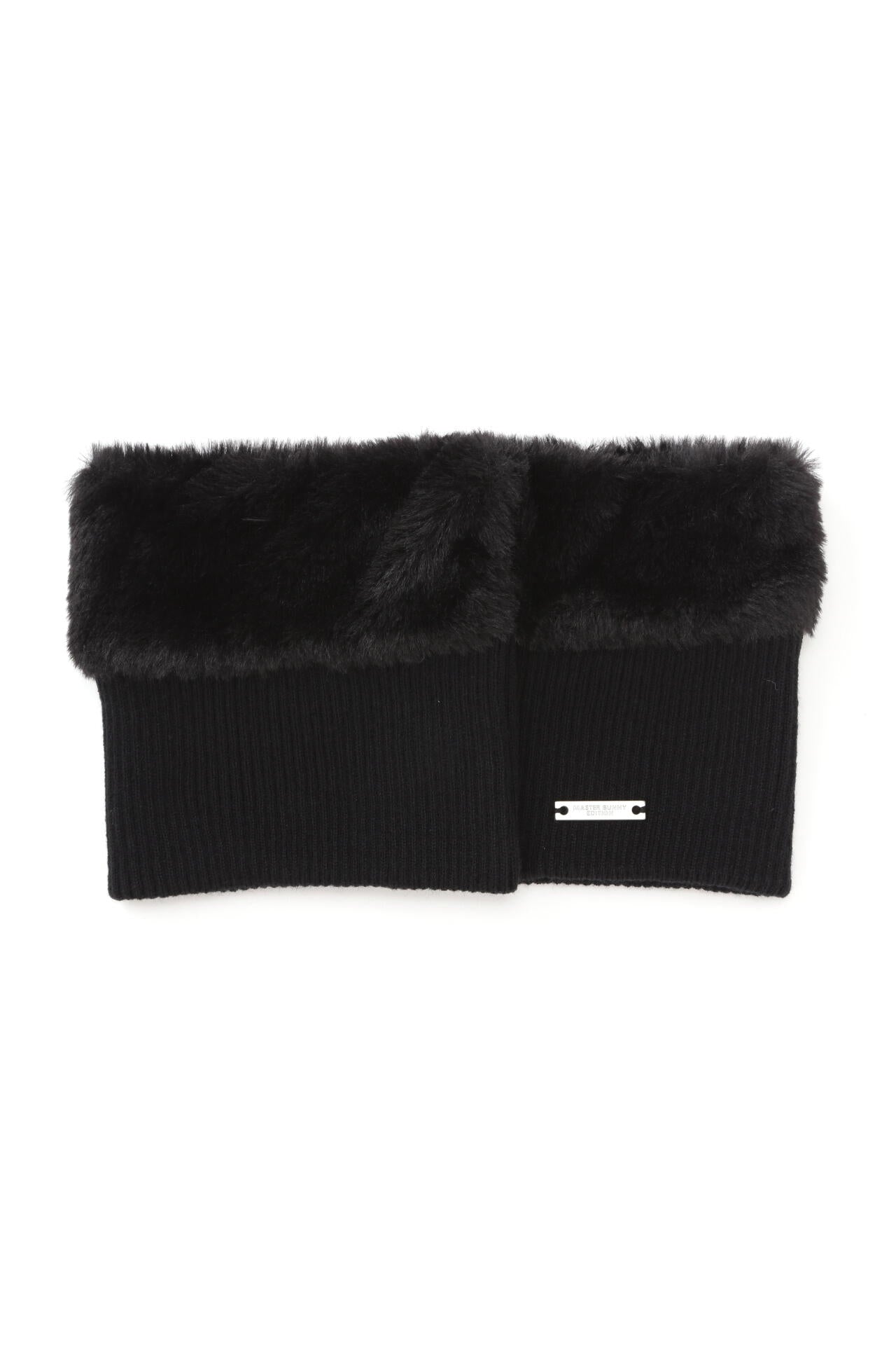 フェイクファー×ニット ネックウォーマー (UNISEX) | MASTER BUNNY