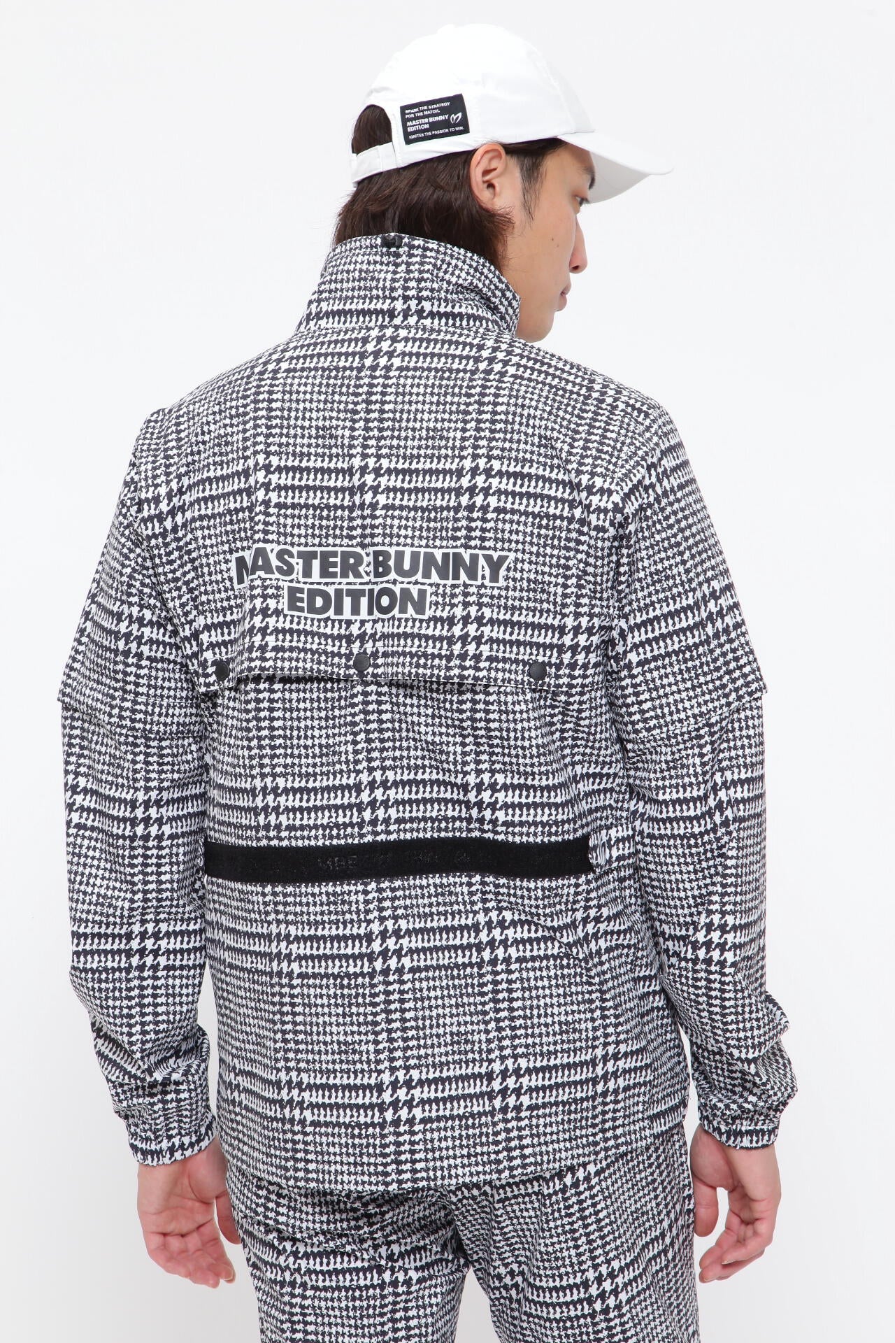 レインブルゾン ＜千鳥柄＞ (MENS) | MASTER BUNNY EDITION（マスター