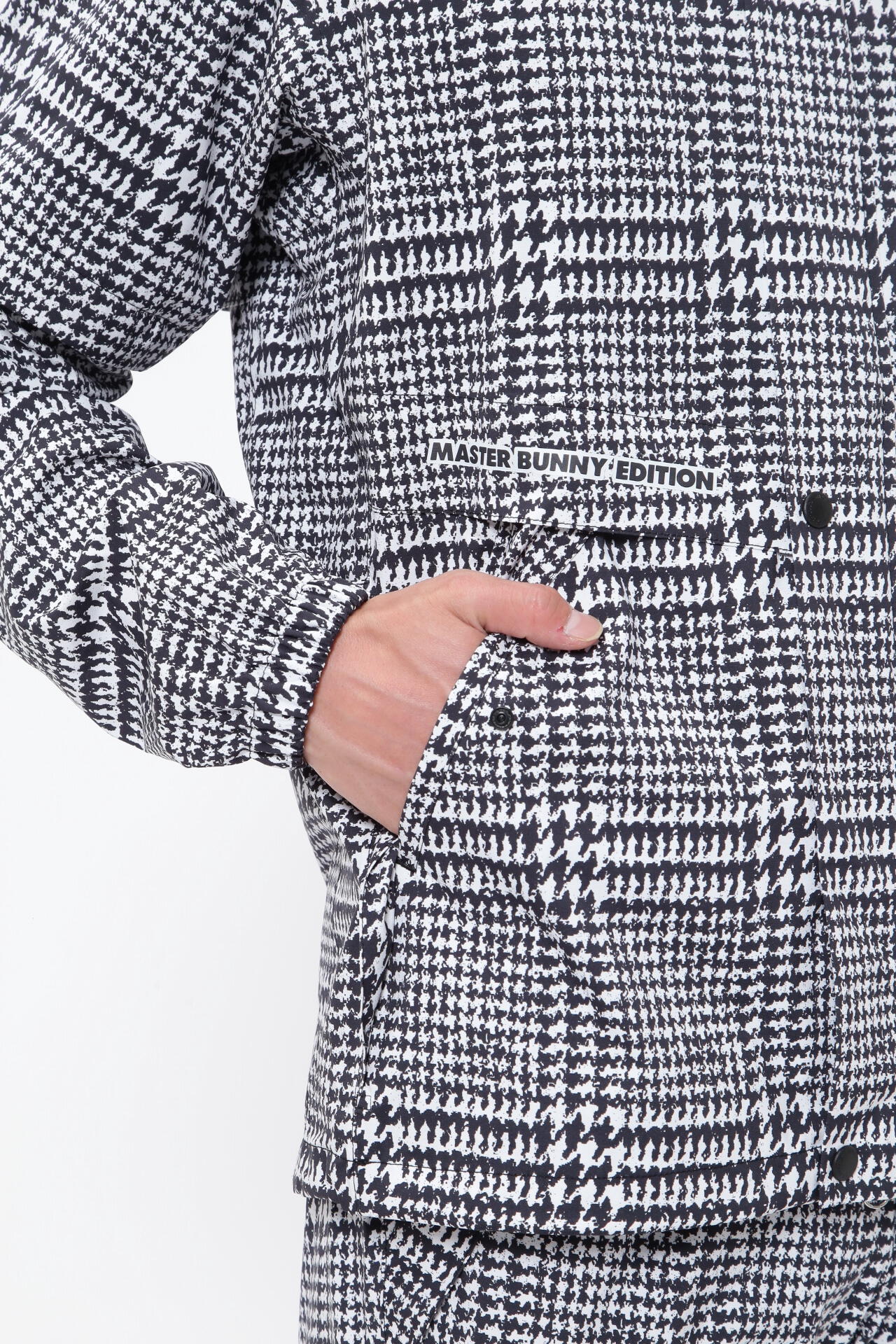 レインブルゾン ＜千鳥柄＞ (MENS) | MASTER BUNNY EDITION（マスター