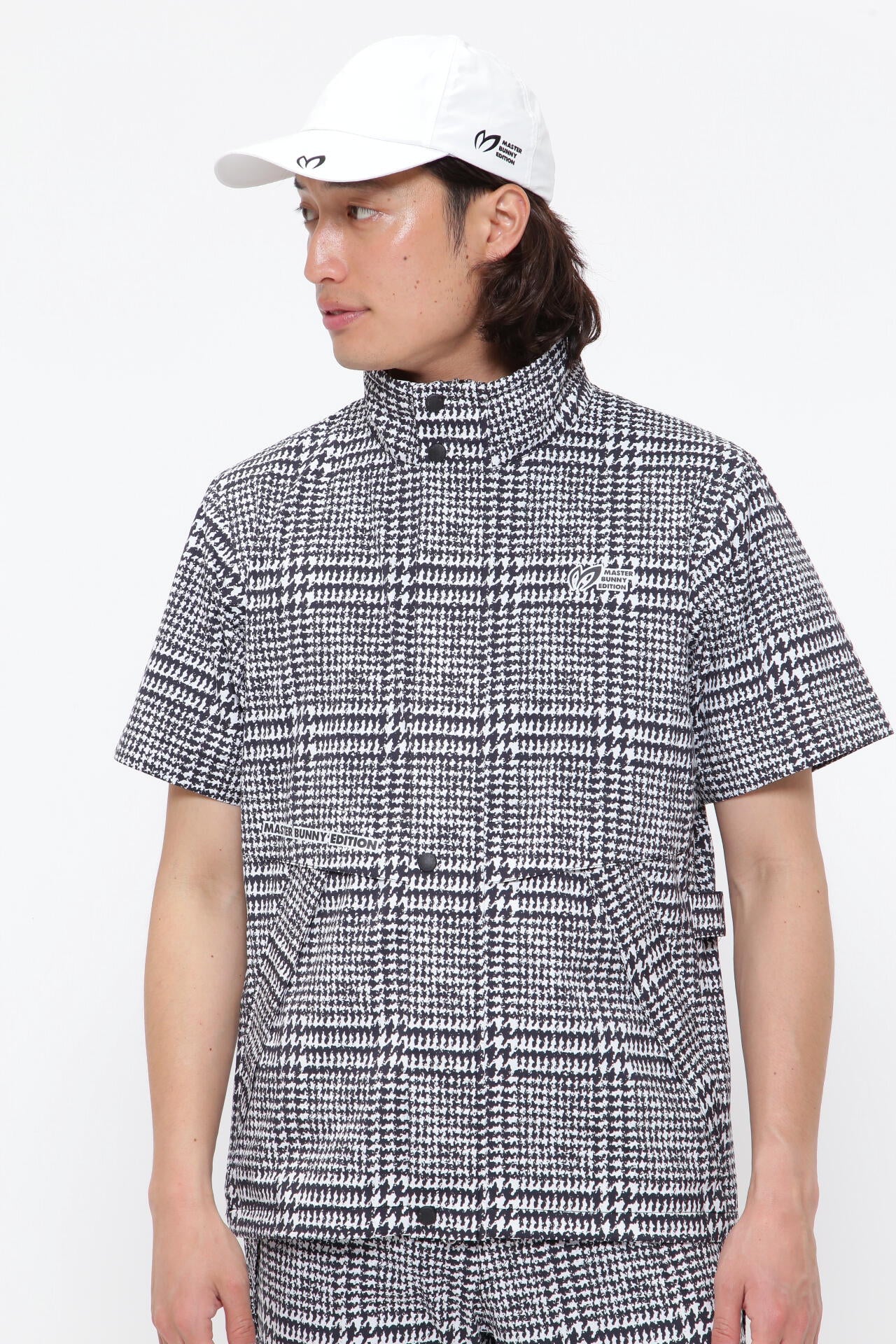 レインブルゾン ＜千鳥柄＞ (MENS) | MASTER BUNNY EDITION（マスター
