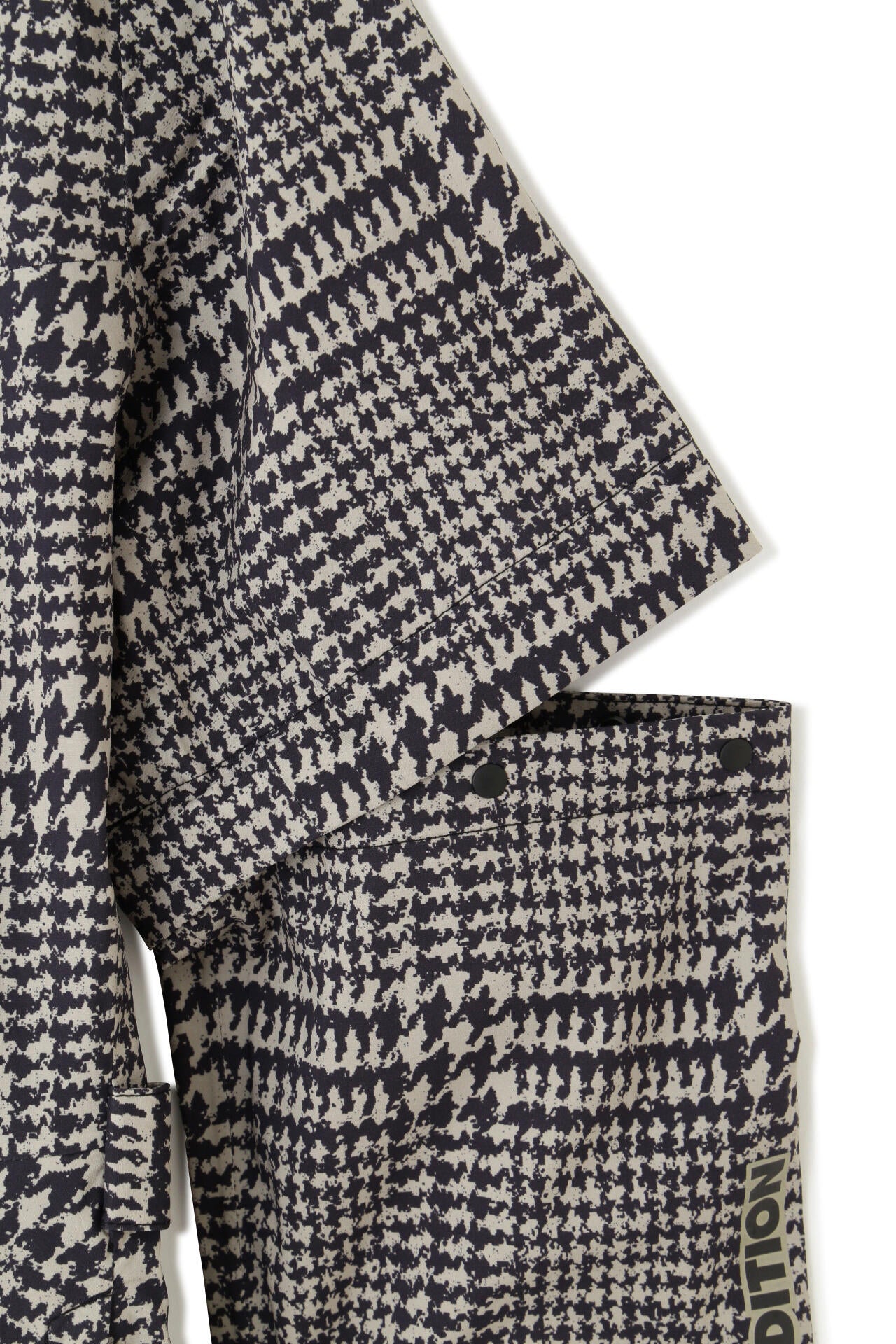 新品！MASTER BUNNY EDITION 千鳥チェック柄セットアップ レインワンピース ＜千鳥柄＞ (LADIES) | MASTER BUNNY EDITION