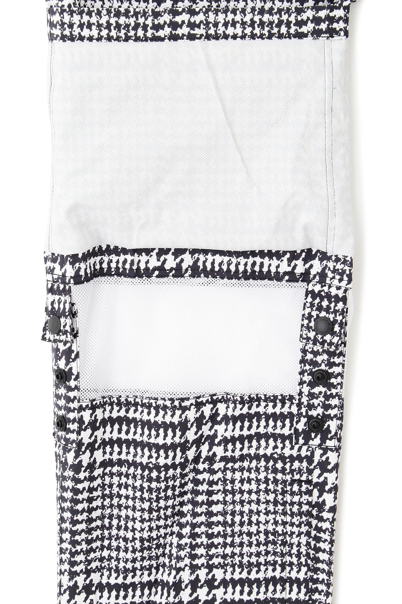 新品　マスターバニーエディション　パンツ　ジョガー　千鳥柄　ホワイト　サイズ7 ニットボンディング ジョガーパンツ | MASTER BUNNY EDITION（マスター