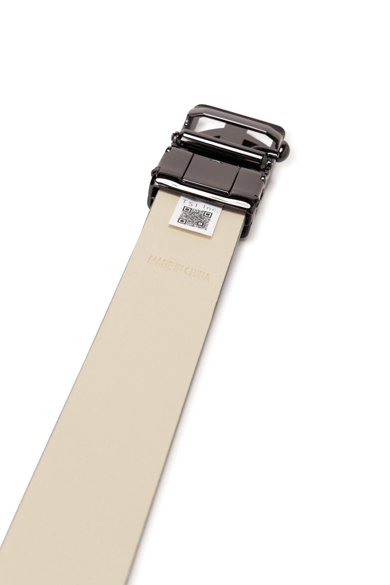 型押しロゴ スライドバックルベルト (UNISEX)