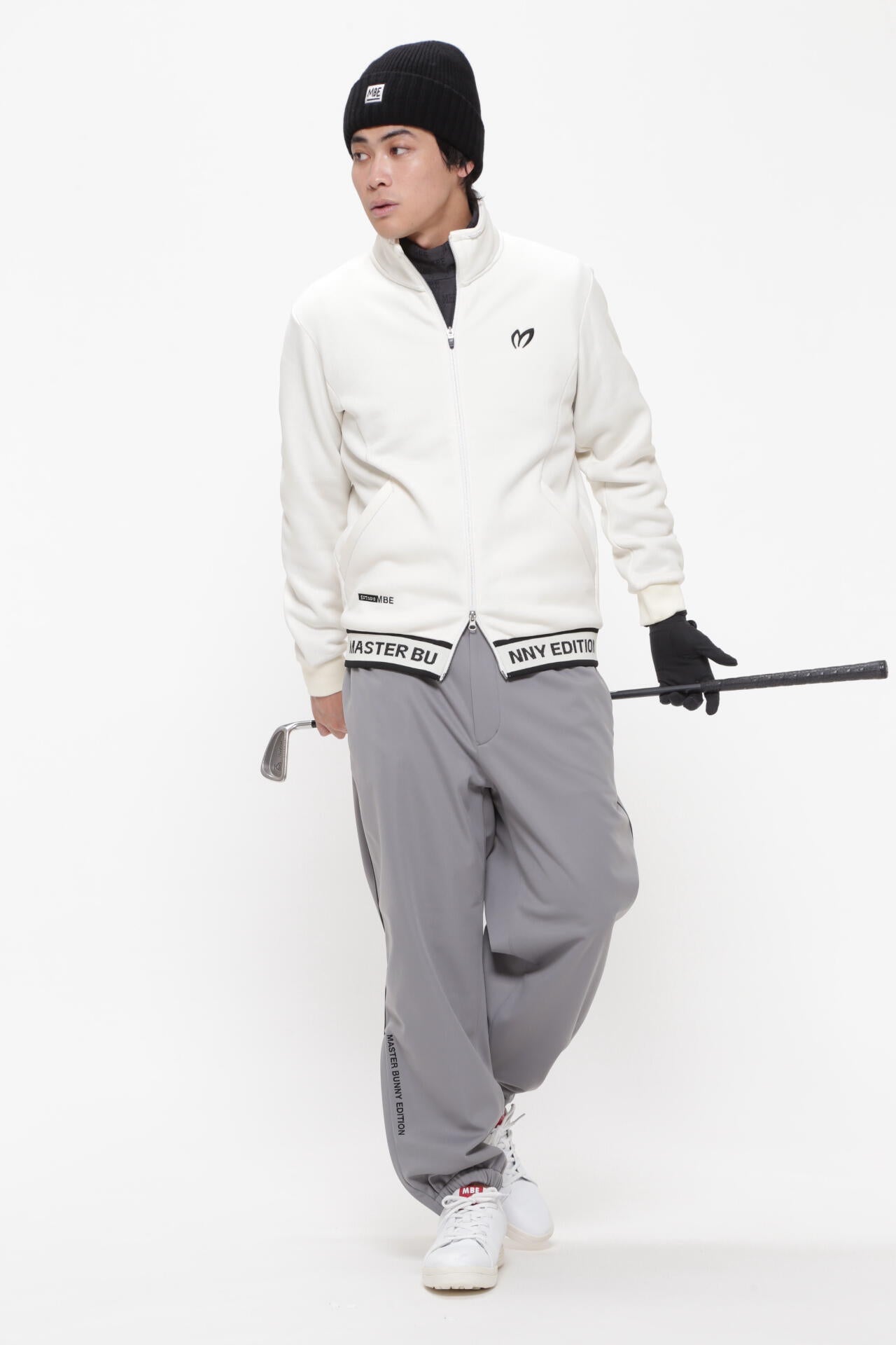 防風ボンディング裏フリース ジョガーパンツ | MASTER BUNNY EDITION