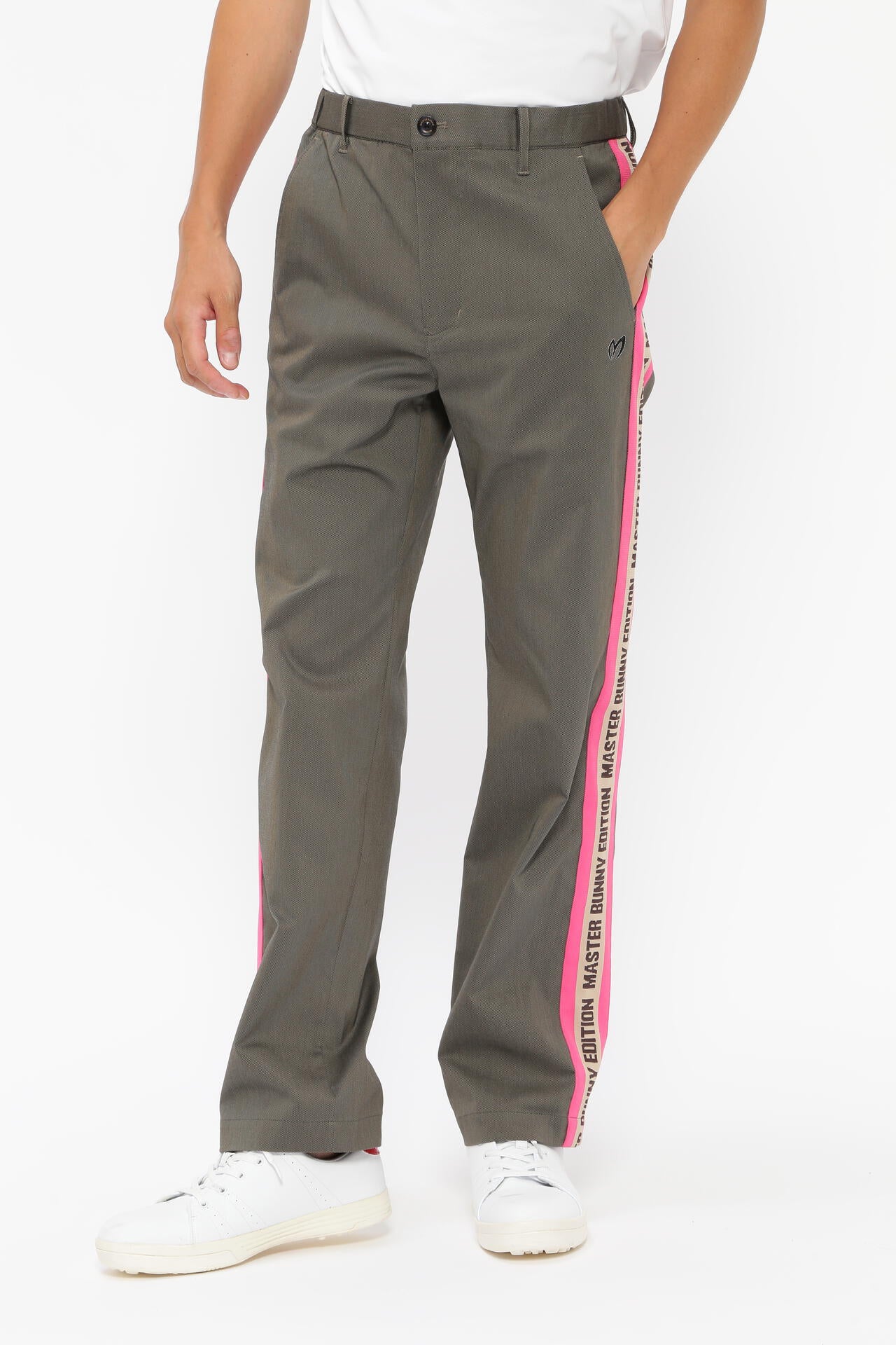 レトロレンジ シャークスキンストレッチパンツ