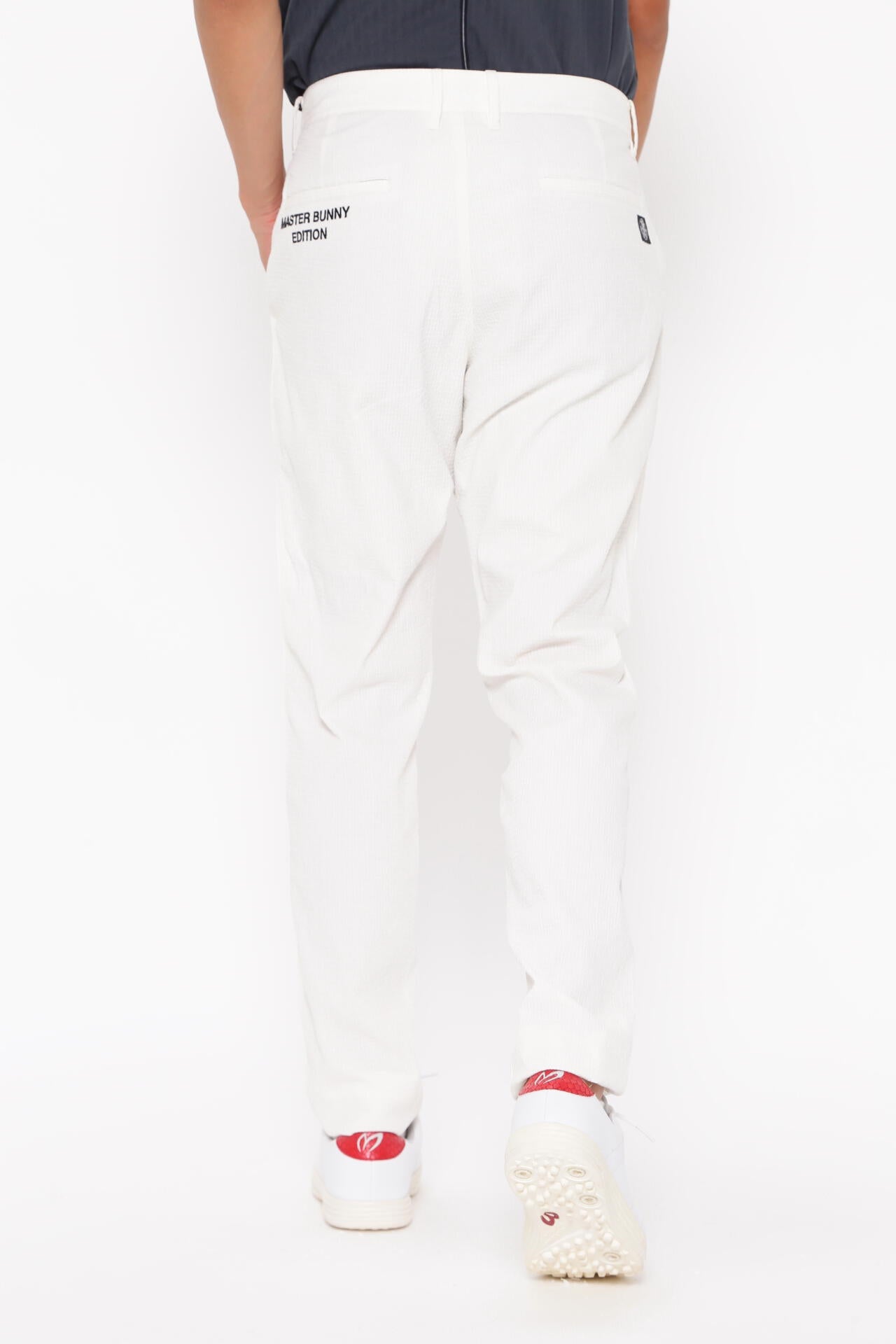 ストライプドビー 吸水速乾UV接触冷感 5ポケットパンツ | MASTER BUNNY