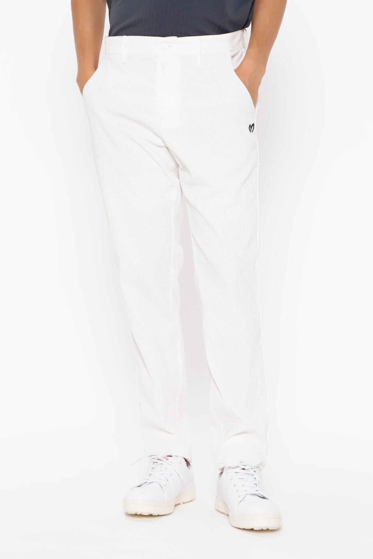 ストライプドビー 吸水速乾UV接触冷感 5ポケットパンツ | MASTER BUNNY