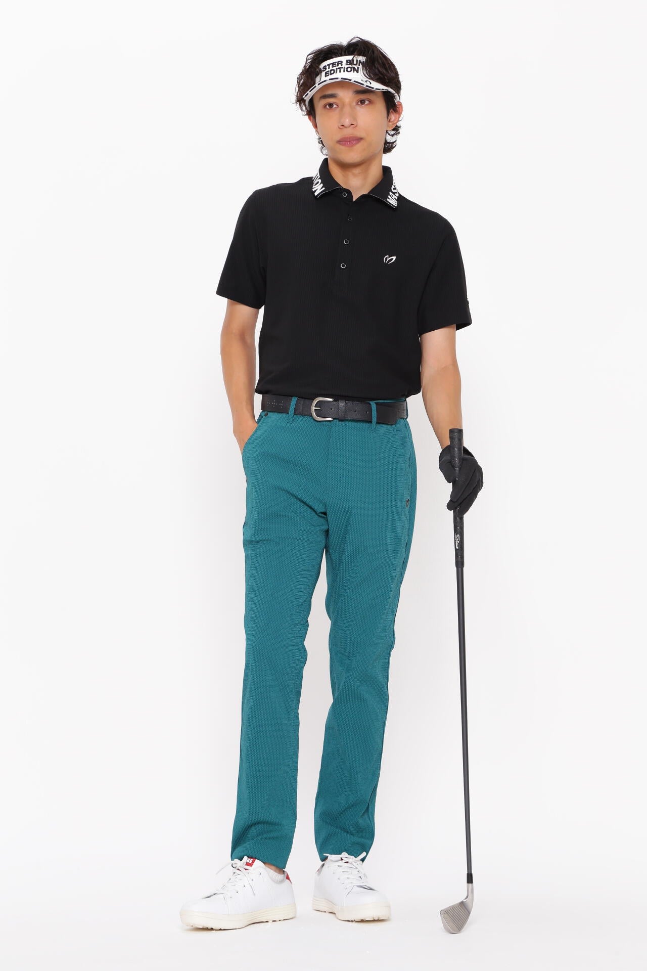 ストライプドビー 吸水速乾UV接触冷感 5ポケットパンツ | MASTER BUNNY