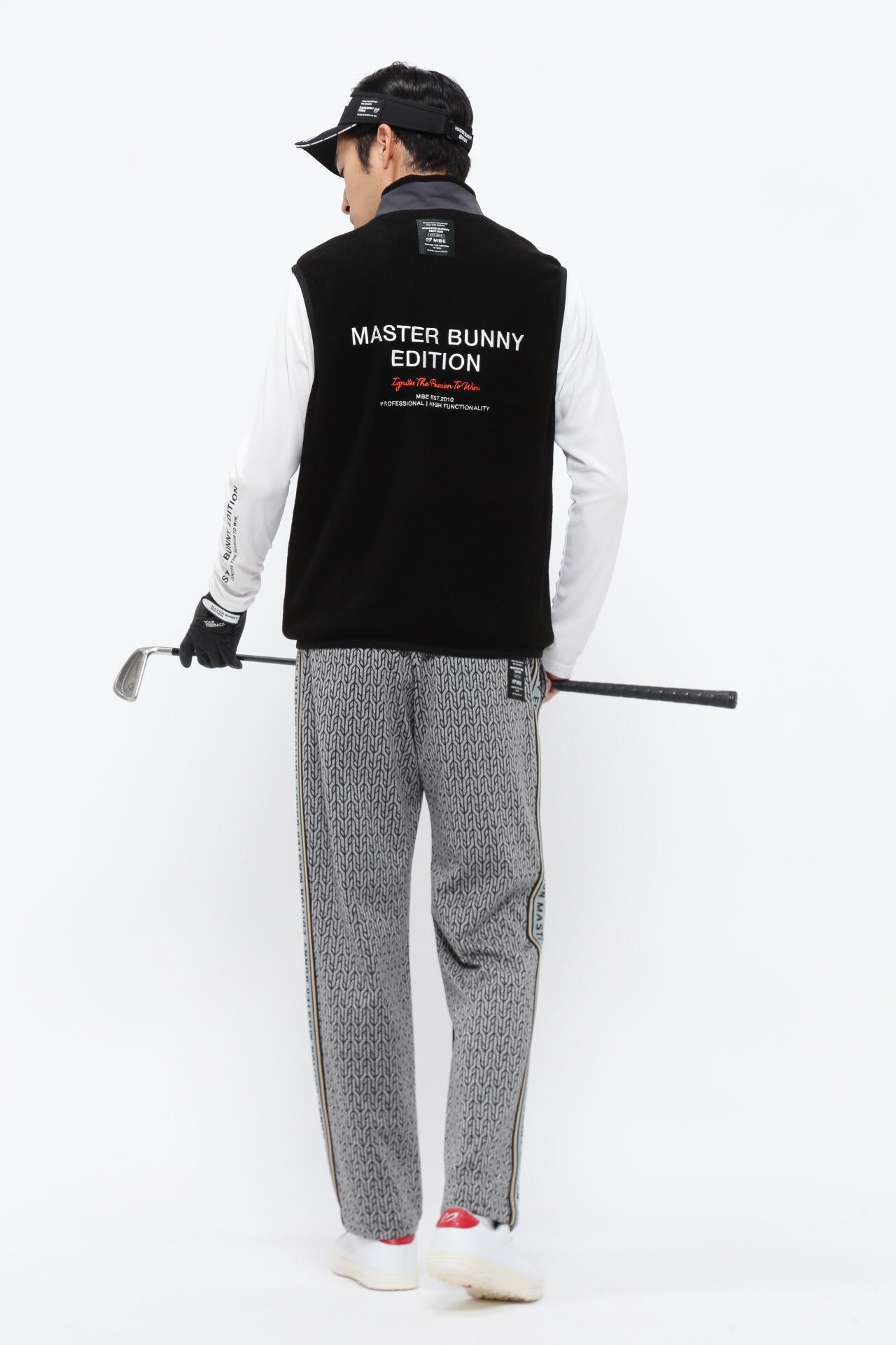 毛混ブークレー フルジップベスト | MASTER BUNNY EDITION（マスター