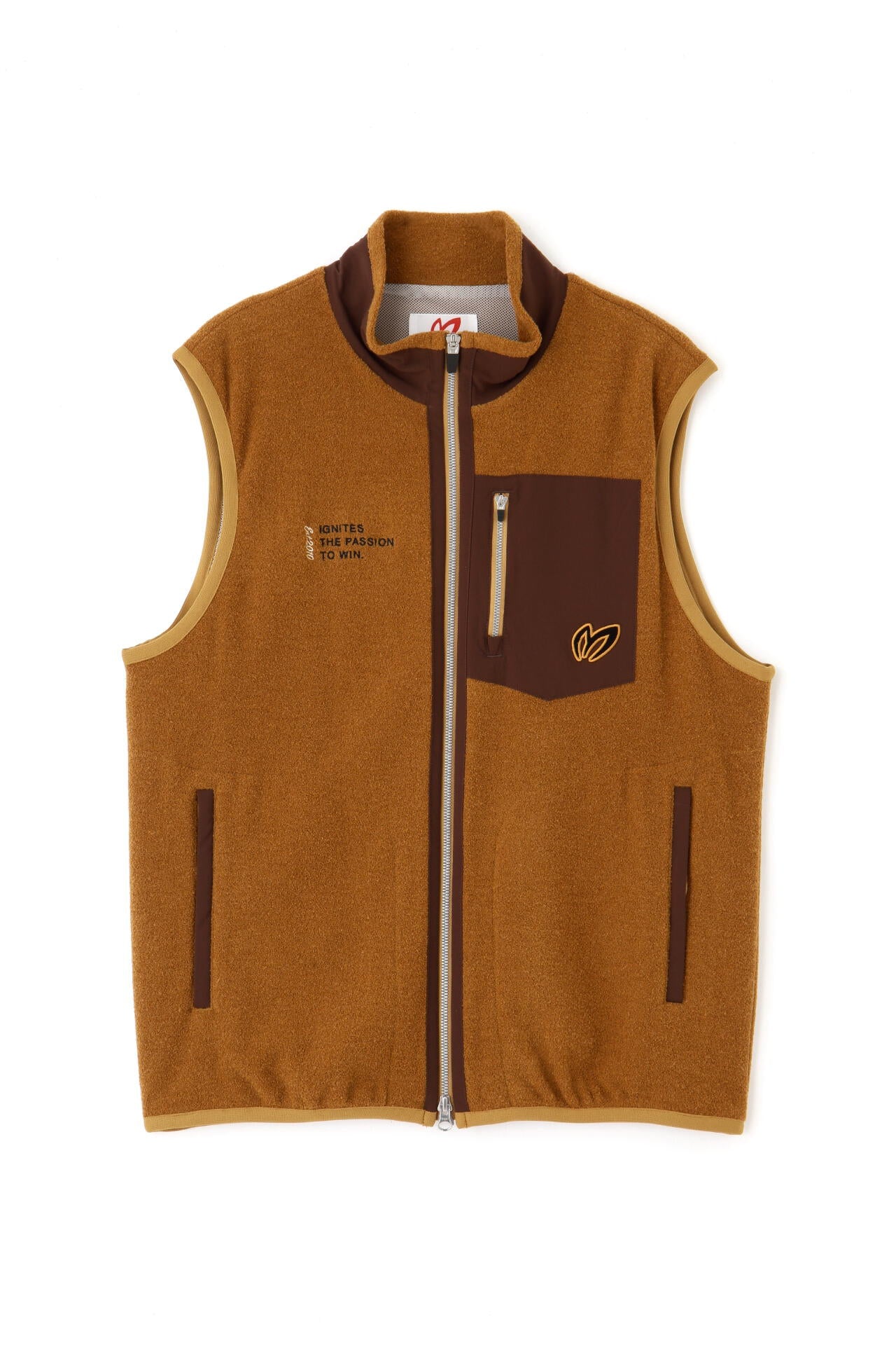 毛混ブークレー フルジップベスト | MASTER BUNNY EDITION（マスター