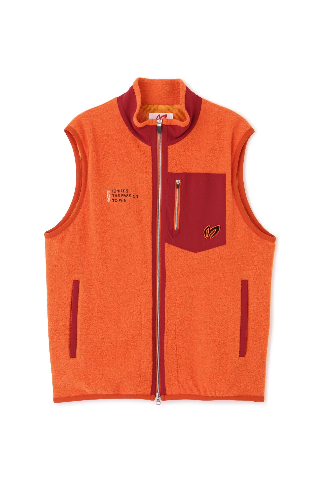 毛混ブークレー フルジップベスト | MASTER BUNNY EDITION（マスター