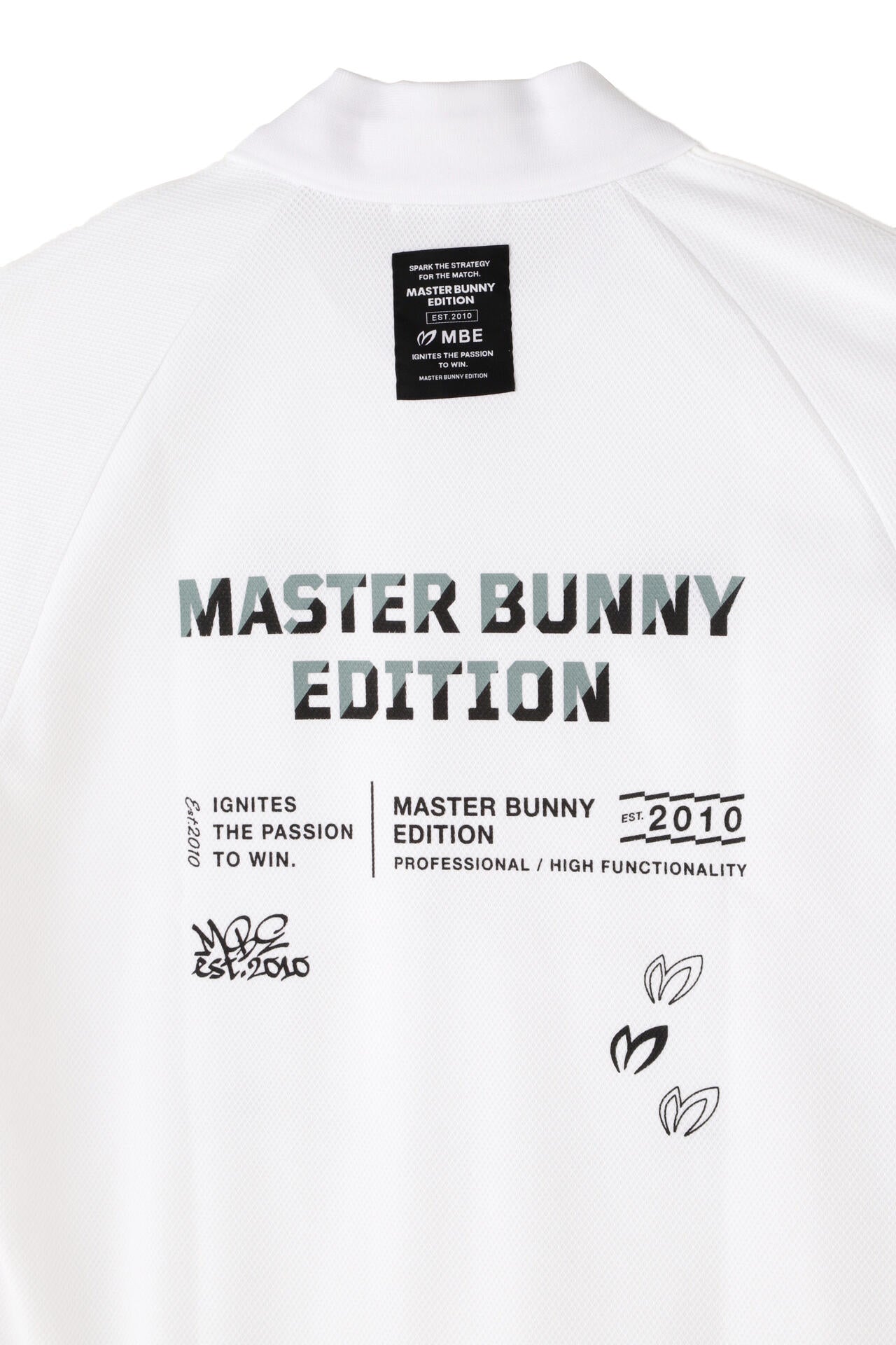 ダイヤモンドWフェイス半袖Vネックポロシャツ | MASTER BUNNY EDITION