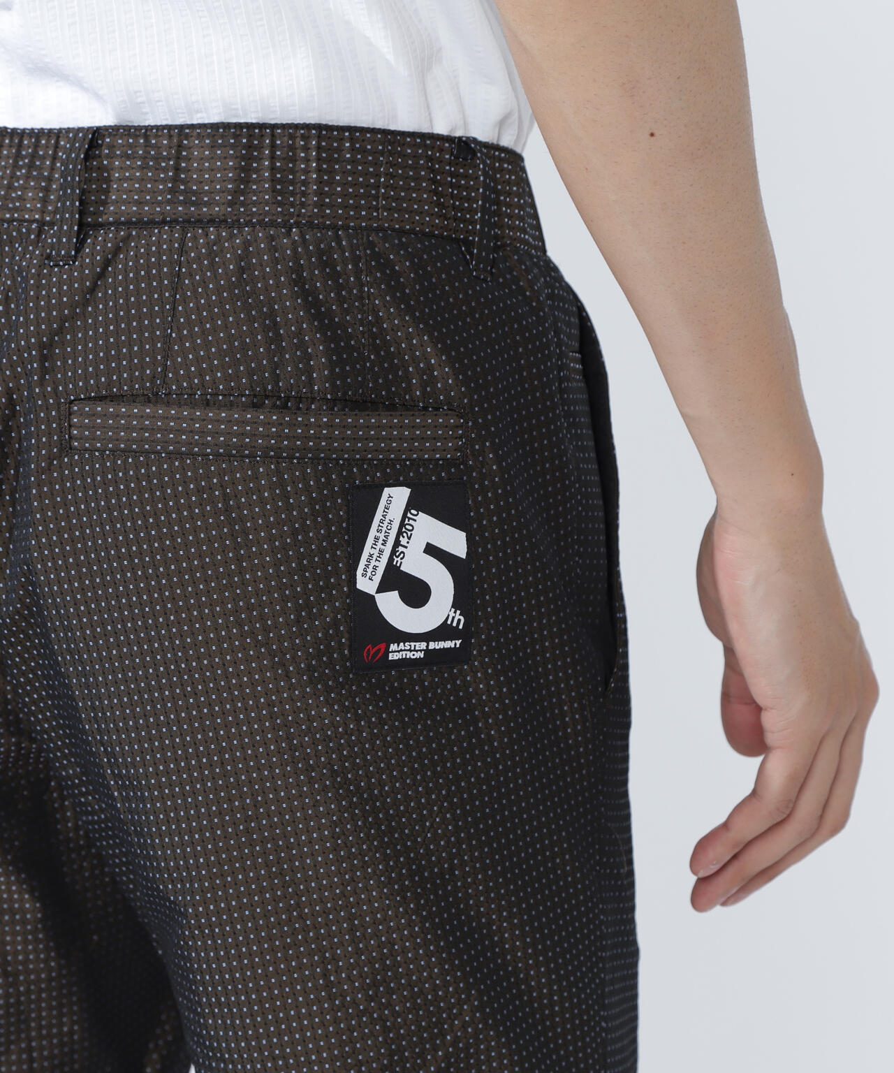 メモリータフタ刺し子ショートパンツ | MASTER BUNNY EDITION