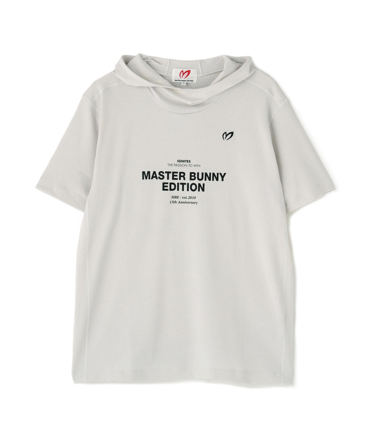 ダイヤベアジャガード半袖フーディ