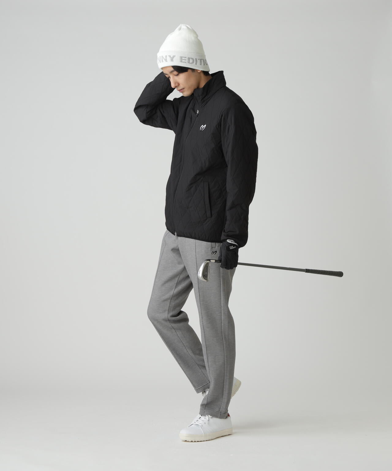 マスターバニー　ナイロンジャケット　ジップ　メンズ ダントツ撥水中綿ジップアップブルゾン | MASTER BUNNY EDITION