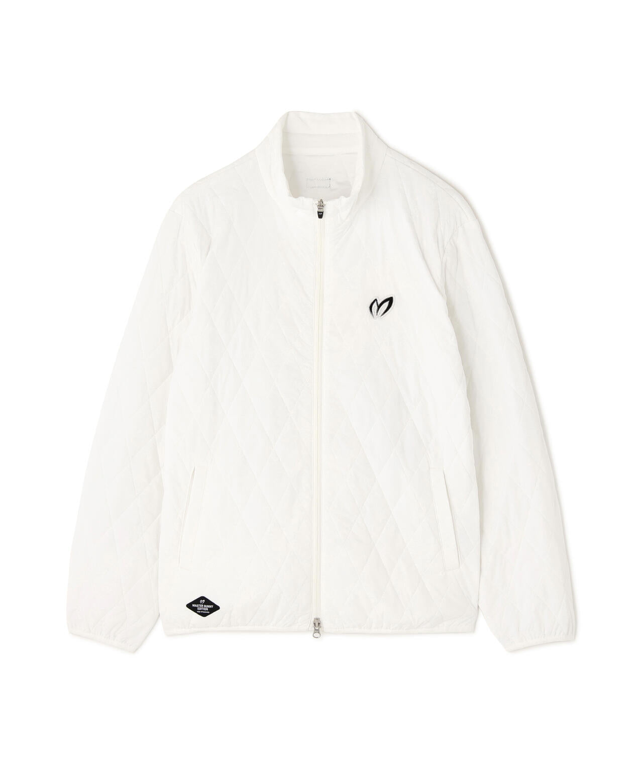 ナイロンタフタ中綿ジップアップブルゾン