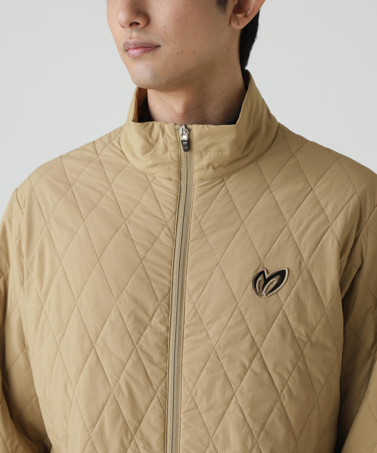 MASTER BUNNY EDITION ジャケット サイズ5 ベージュ ナイロンタフタ中綿ジップアップブルゾン | MASTER BUNNY EDITION