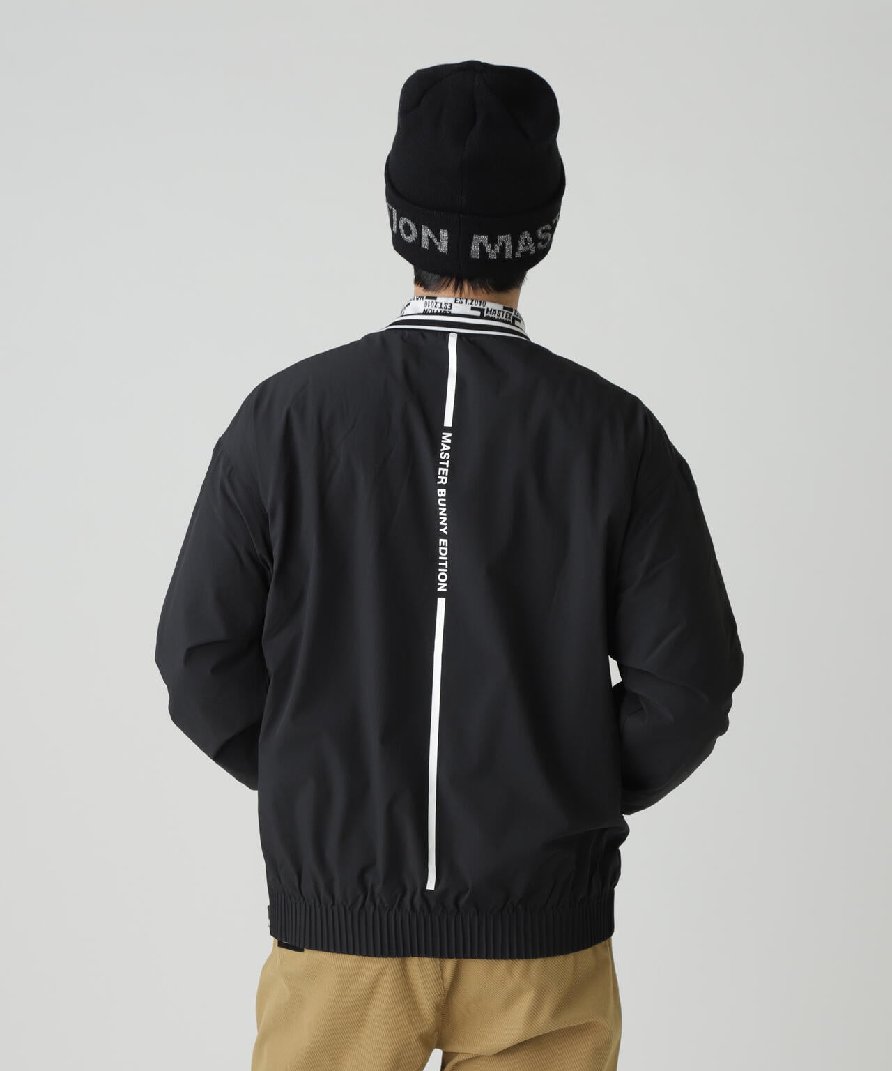 ナイロンストレッチクルーネックプルオーバー | MASTER BUNNY