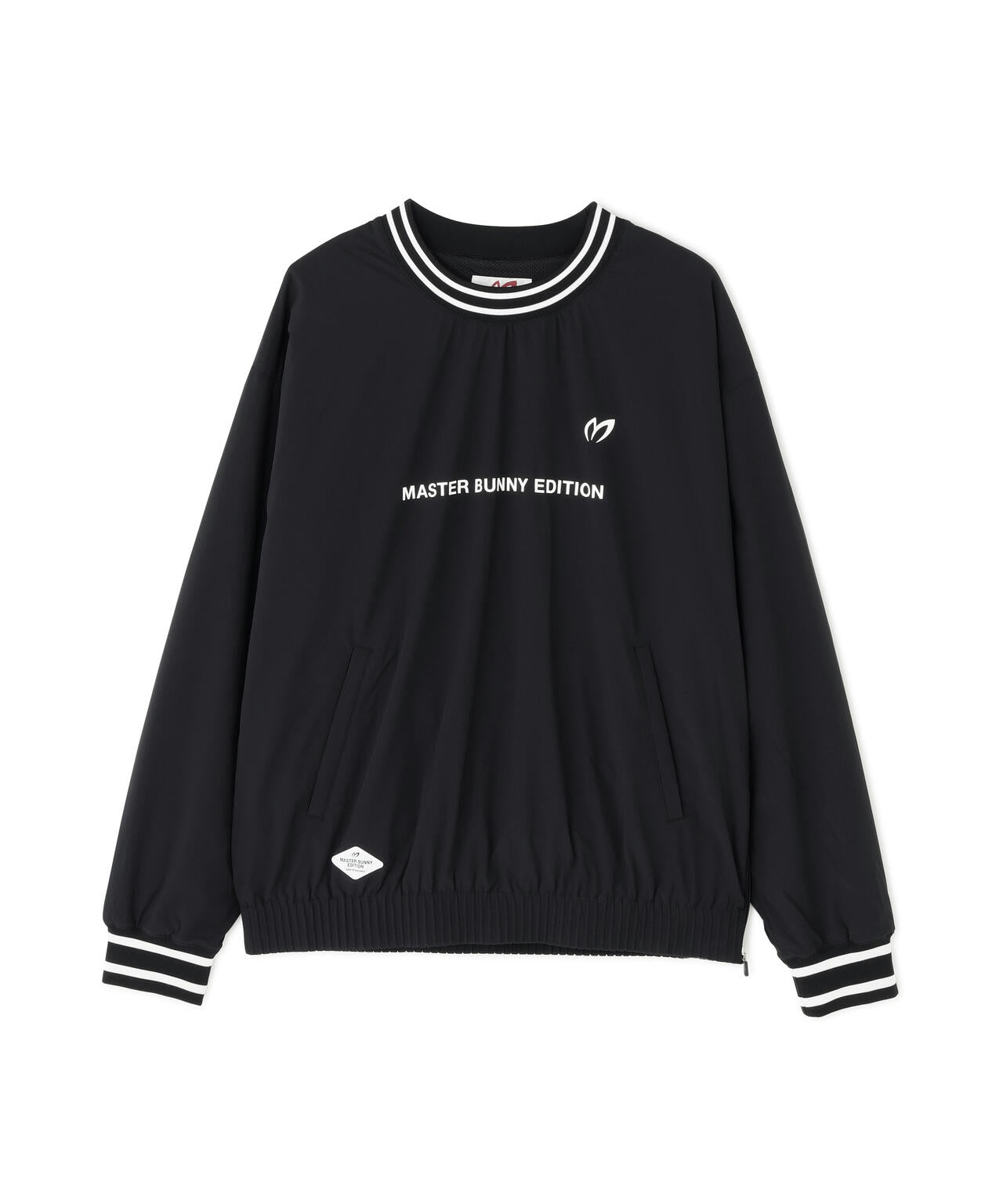 ナイロンストレッチクルーネックプルオーバー | MASTER BUNNY
