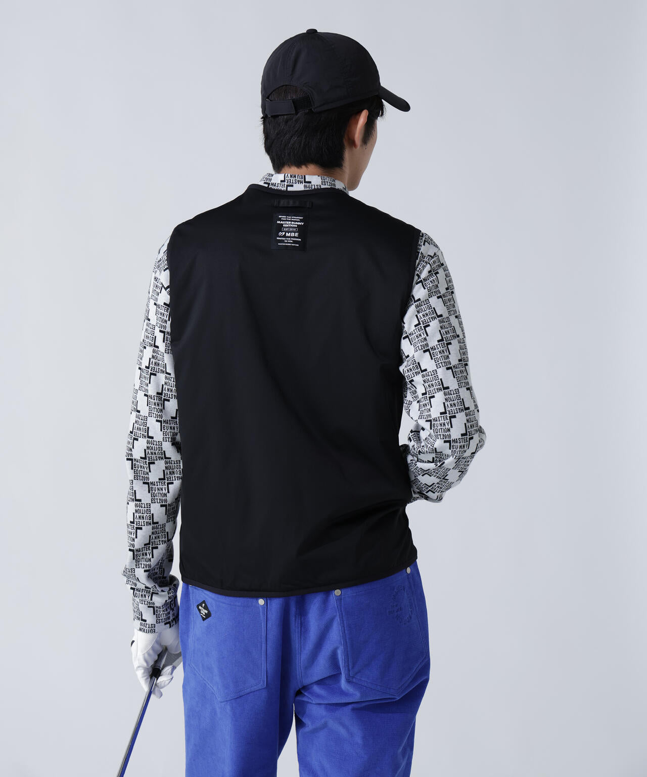 ストレッチリップストップ×高密度ツイル レイヤードブルゾン