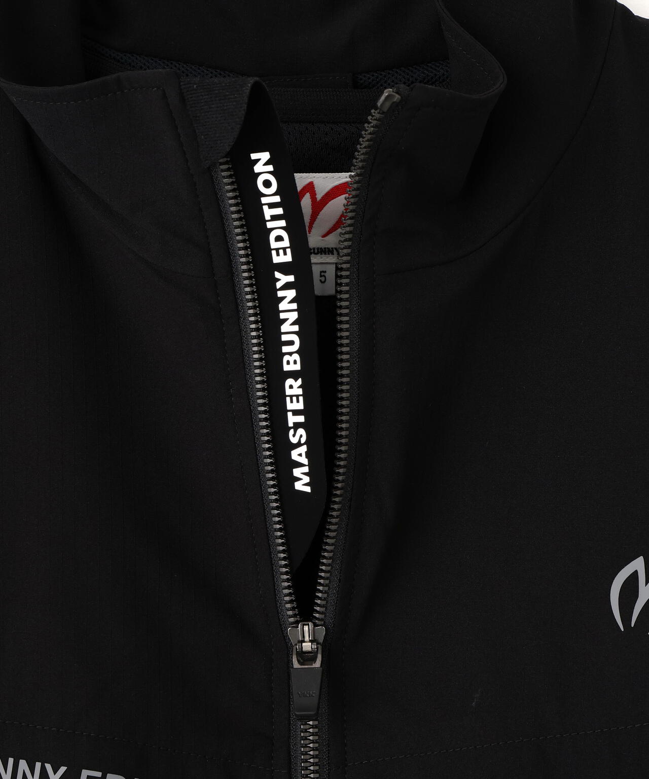 ストレッチリップストップ×高密度ツイル レイヤードブルゾン