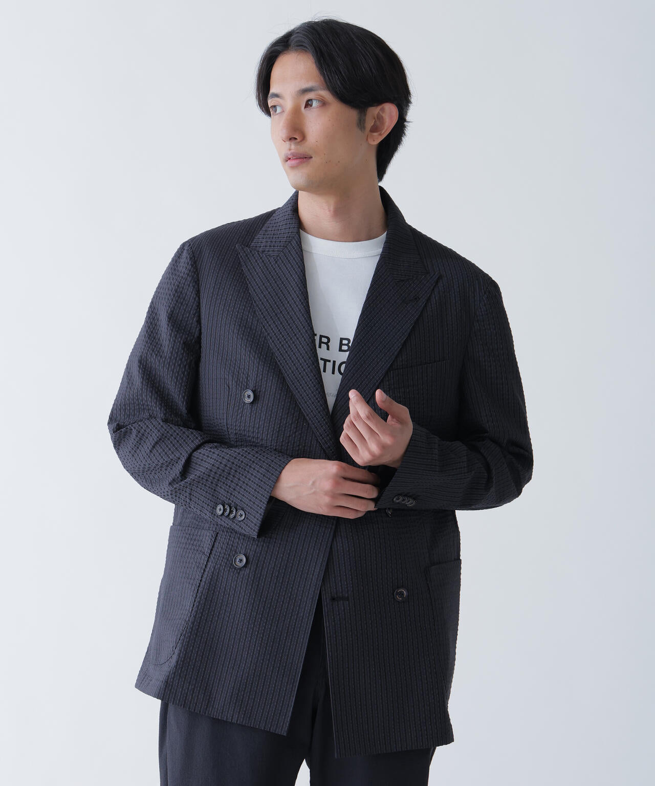 ストライプジャケット