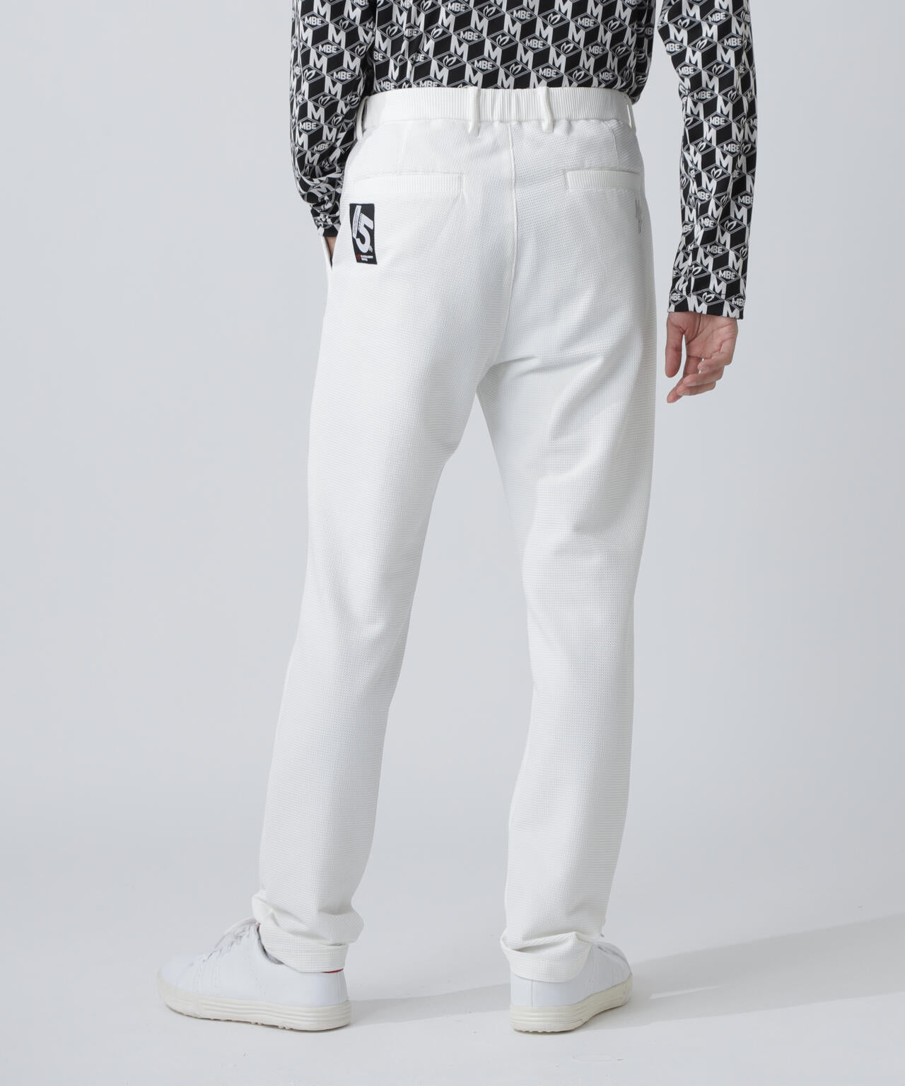 新品 マスターバニー ミルコトーンリンクス 鹿の子ジョガーパンツ(4)M/白 新品 マスターバニー ミルコトーンリンクス 鹿の子ジョガーパンツ(4)M