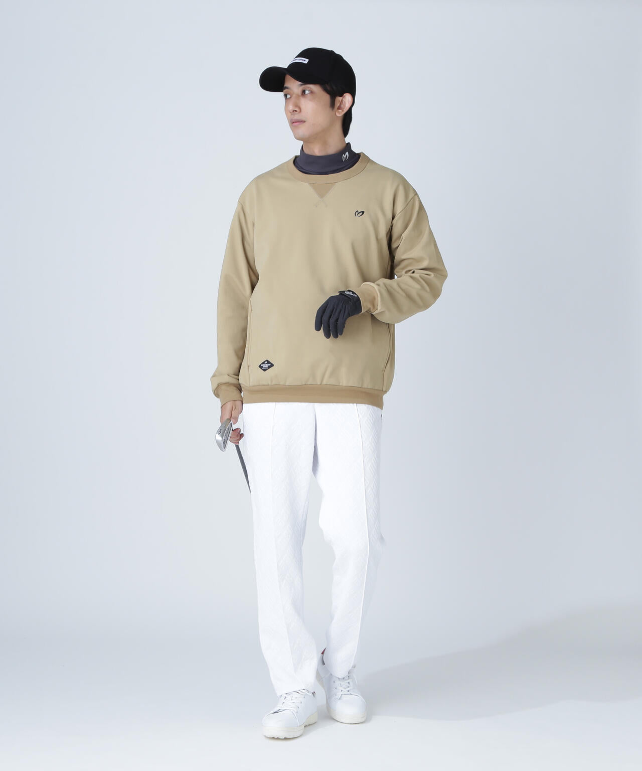 ロゴジャガードストレッチパンツ