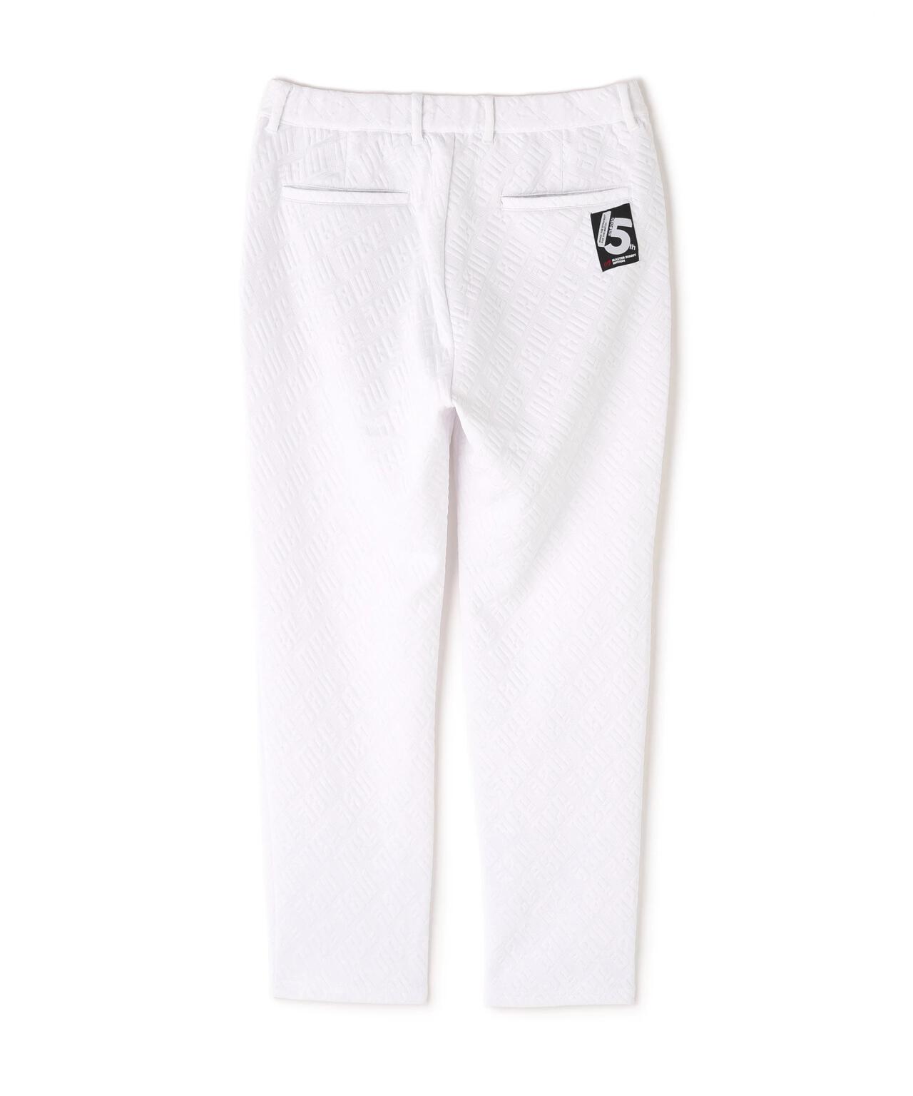 ロゴジャガードストレッチパンツ