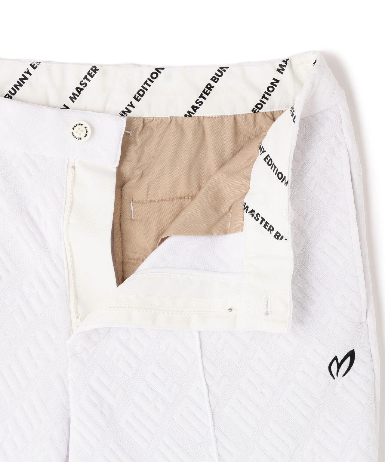 ロゴジャガードストレッチパンツ