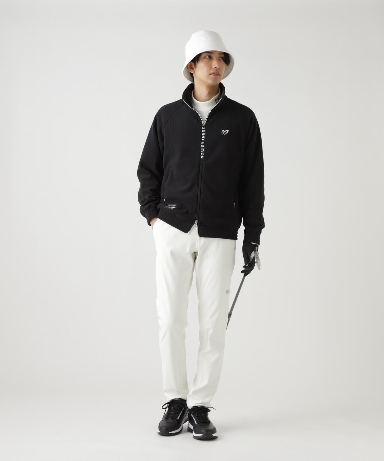 岩井ツインズコラボカラーあり】ボンディング裏フリースパンツ